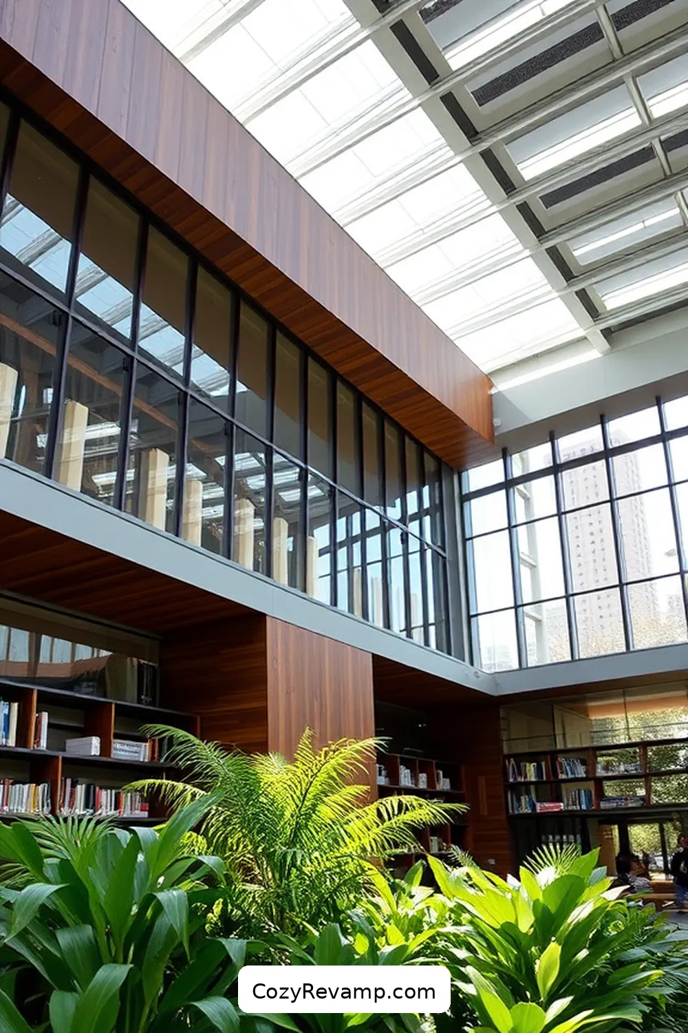 The San Francisco Public Library, San Francisco, California for 25 Inspiring Mid-Century Modern Libraries With Reclaimed Materials