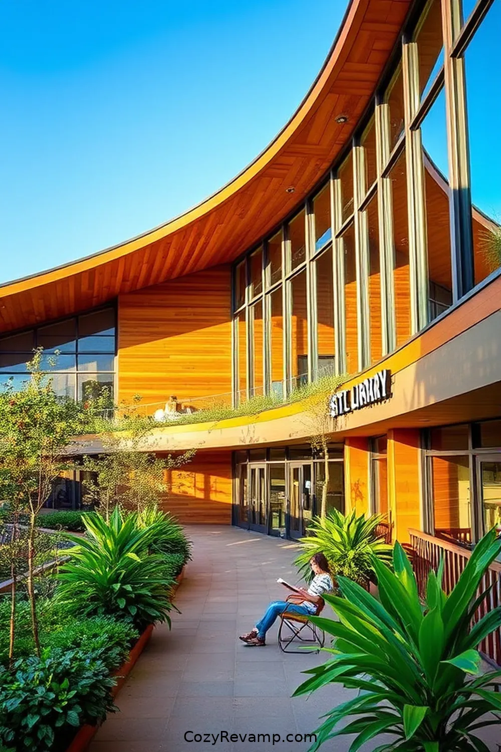 The St. Louis Public Library, St. Louis, Missouri for 25 Inspiring Mid-Century Modern Libraries With Reclaimed Materials