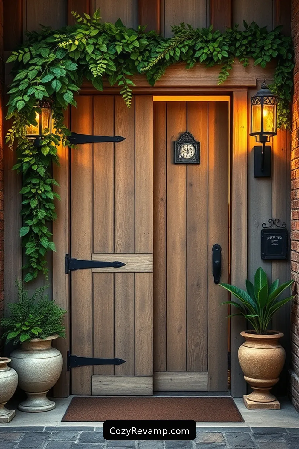 25 Inspiring Rustic Entryway Ideas With Recycled Wood Material 7 Rustic Barn Door Entryway for 25 Inspiring Rustic Entryway Ideas With Recycled Wood Material