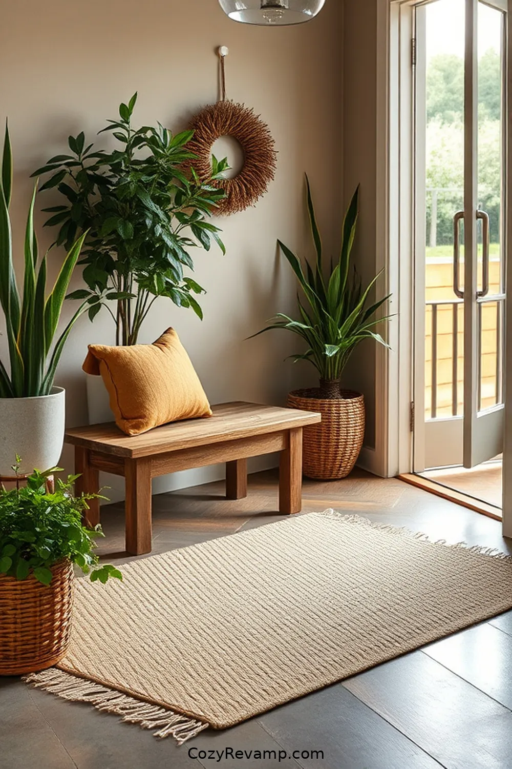 25 Must-Have Organic Cotton Material Decor Pieces for Your Modern Farmhouse Entryway 26 Cozy Floor Mats for 25 Must-Have Organic Cotton Material Decor Pieces for Your Modern Farmhouse Entryway
