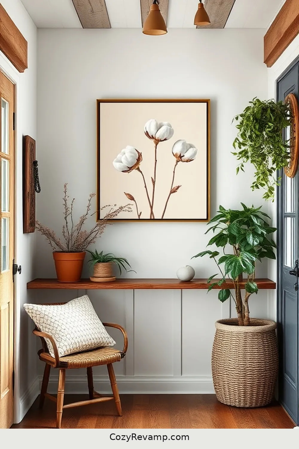 25 Must-Have Organic Cotton Material Decor Pieces for Your Modern Farmhouse Entryway 5 Elegant Wall Art for 25 Must-Have Organic Cotton Material Decor Pieces for Your Modern Farmhouse Entryway