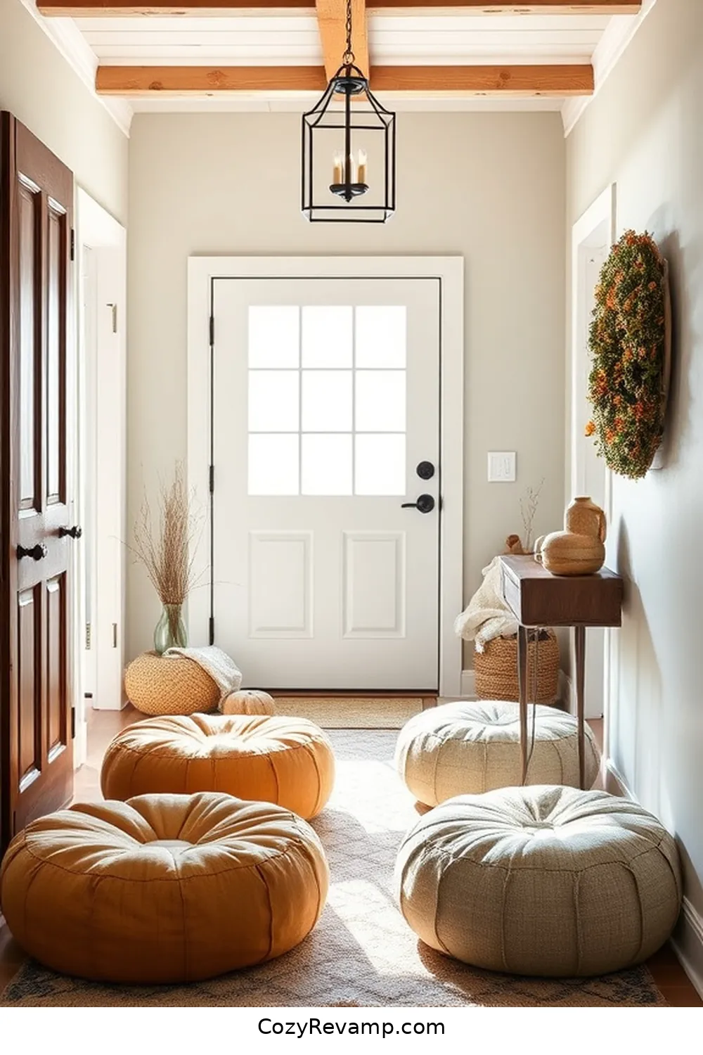 25 Must-Have Organic Cotton Material Decor Pieces for Your Modern Farmhouse Entryway 13 Versatile Poufs for 25 Must-Have Organic Cotton Material Decor Pieces for Your Modern Farmhouse Entryway