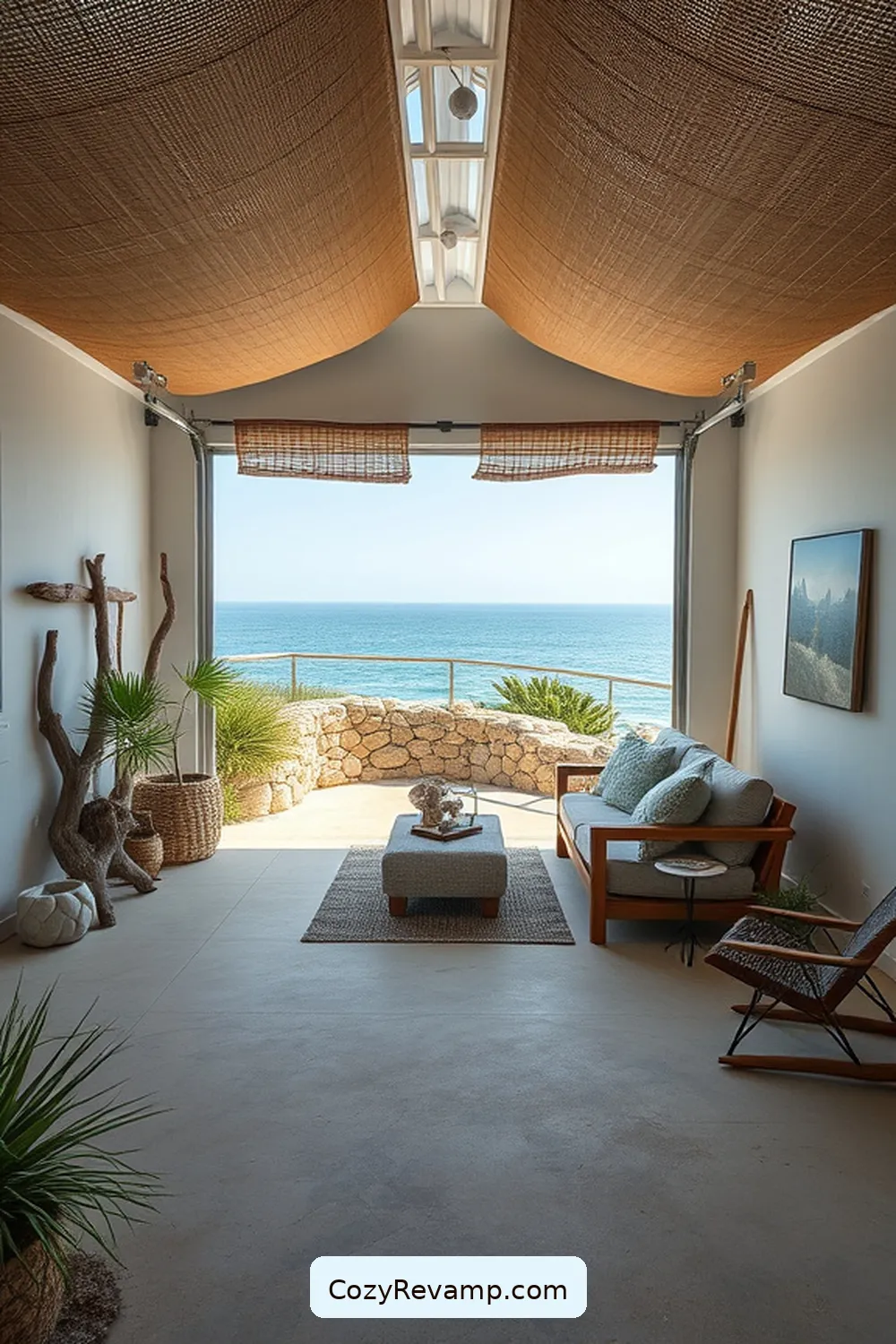 25 Stunning Coastal Garage Designs Featuring Natural Fiber Materials 22 Minimalist Designs With Natural Materials for 25 Stunning Coastal Garage Designs Featuring Natural Fiber Materials