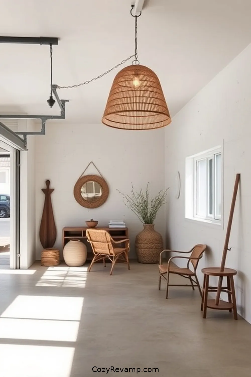 25 Stunning Coastal Garage Designs Featuring Natural Fiber Materials 19 Natural Fiber Lighting Fixtures for 25 Stunning Coastal Garage Designs Featuring Natural Fiber Materials