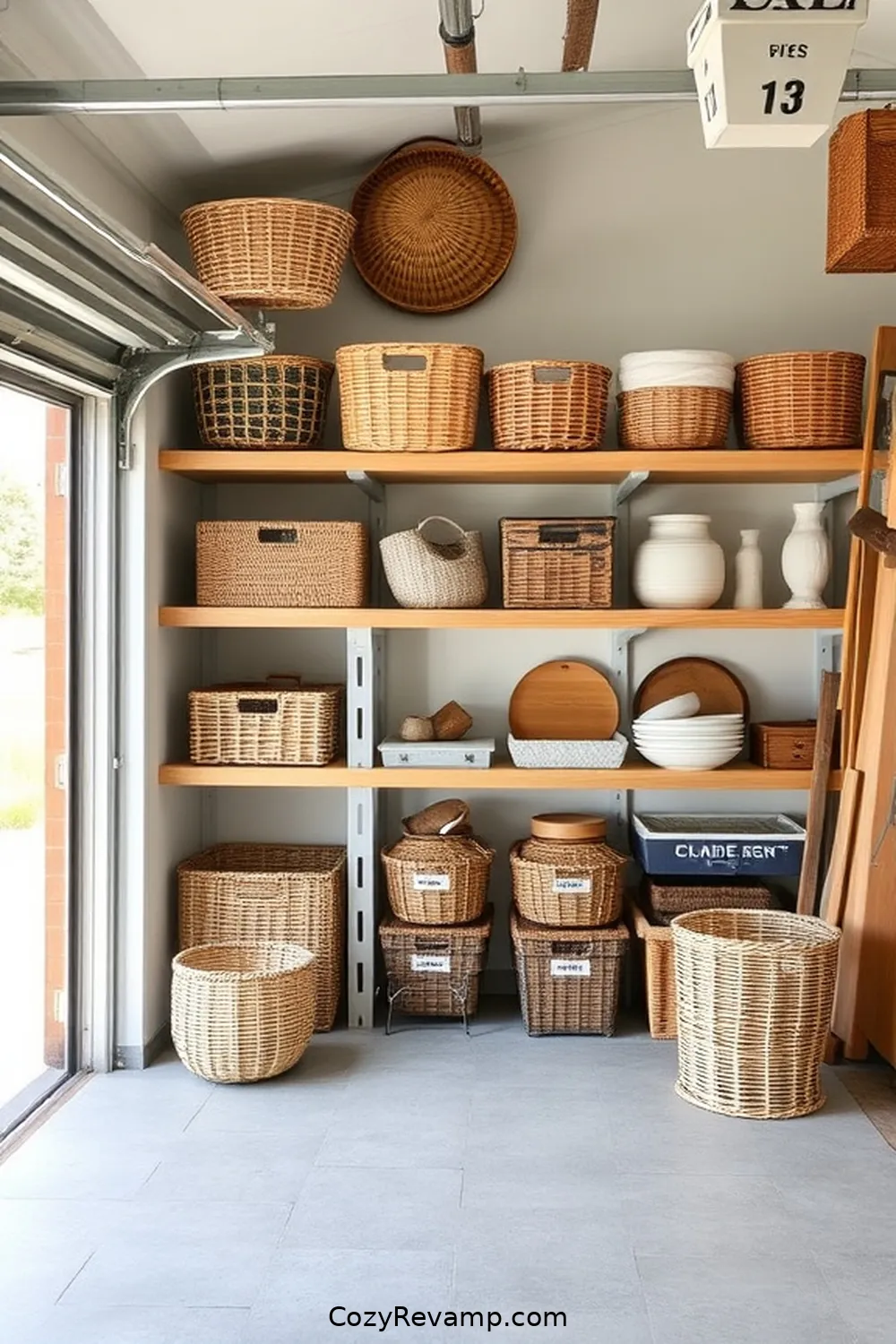 25 Stunning Coastal Garage Designs Featuring Natural Fiber Materials 20 Seaside-Inspired Garage Organization for 25 Stunning Coastal Garage Designs Featuring Natural Fiber Materials