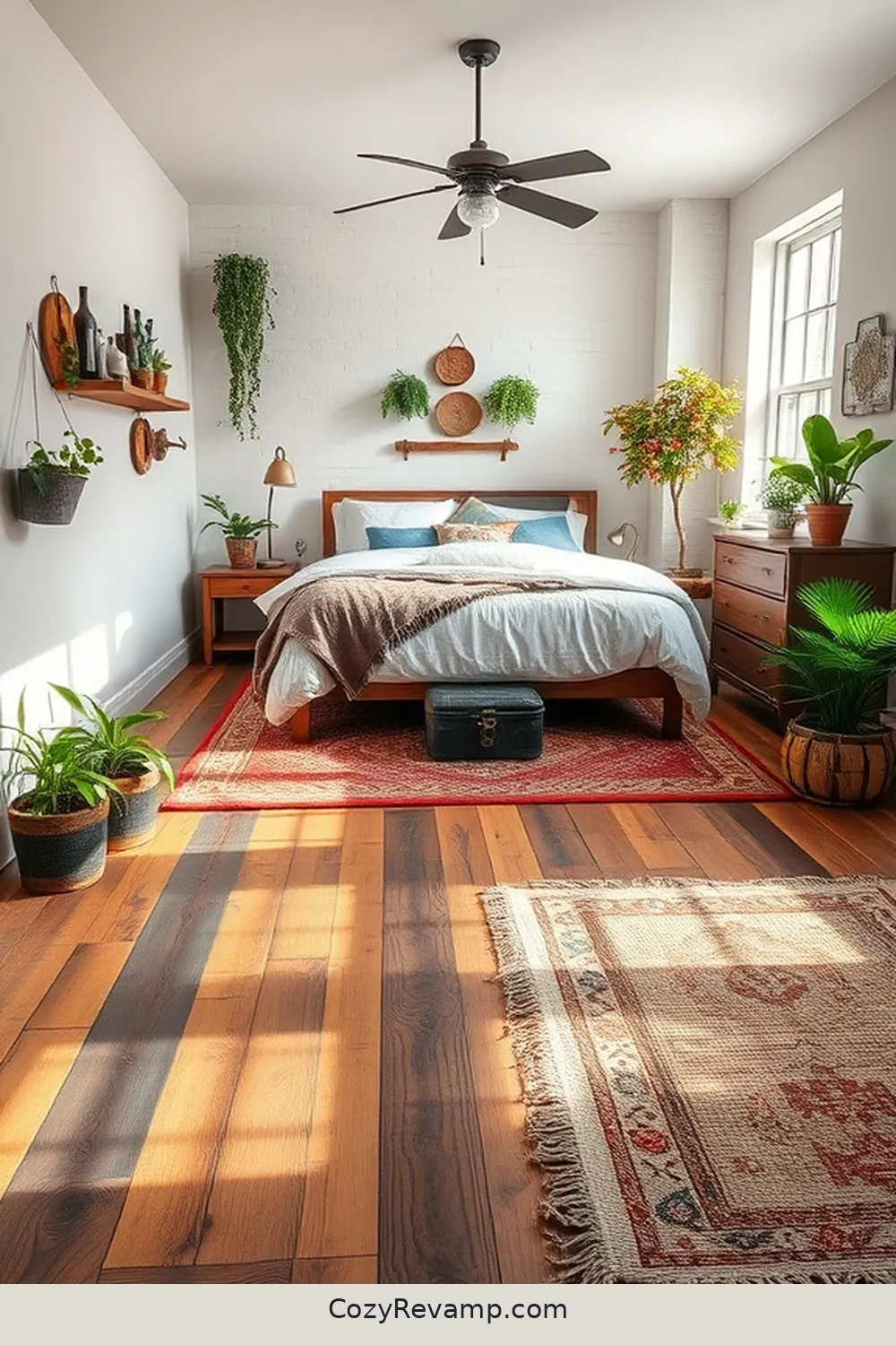 25 Ways to Create an Industrial Bedroom Using Reclaimed Materials 25 Reclaimed Flooring for 25 Ways to Create an Industrial Bedroom Using Reclaimed Materials