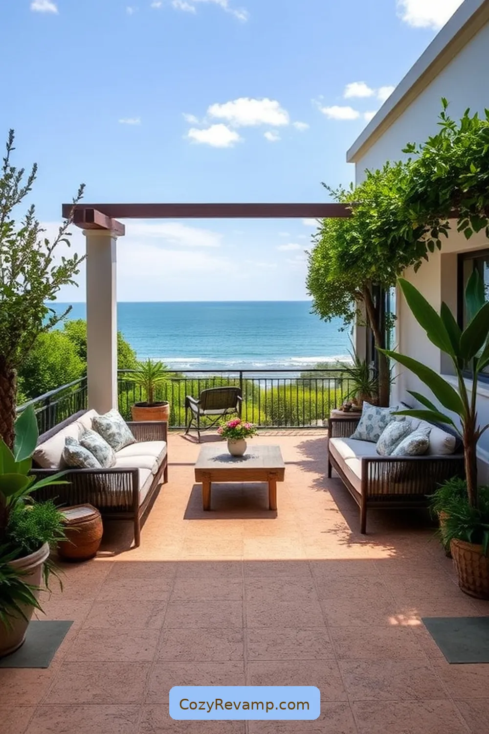 25 Ways to Design a Coastal Outdoor Patio With Cork Material 22 Cork Tiling for a Unique Patio Look for 25 Ways to Design a Coastal Outdoor Patio With Cork Material