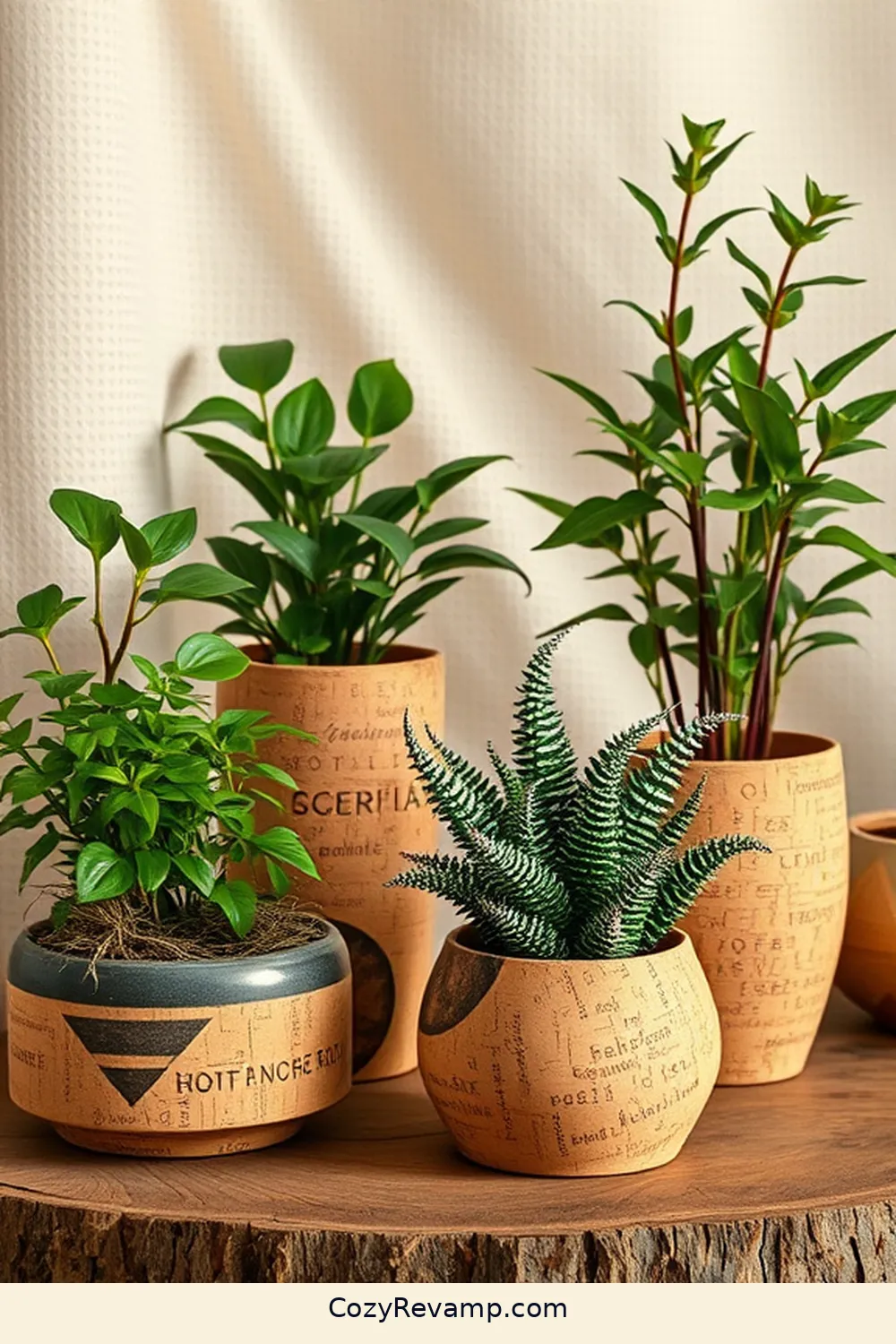 25 Ways to Incorporate Cork Material in Your Bohemian Bedroom 8 Cork Plant Holders for Greenery for 25 Ways to Incorporate Cork Material in Your Bohemian Bedroom