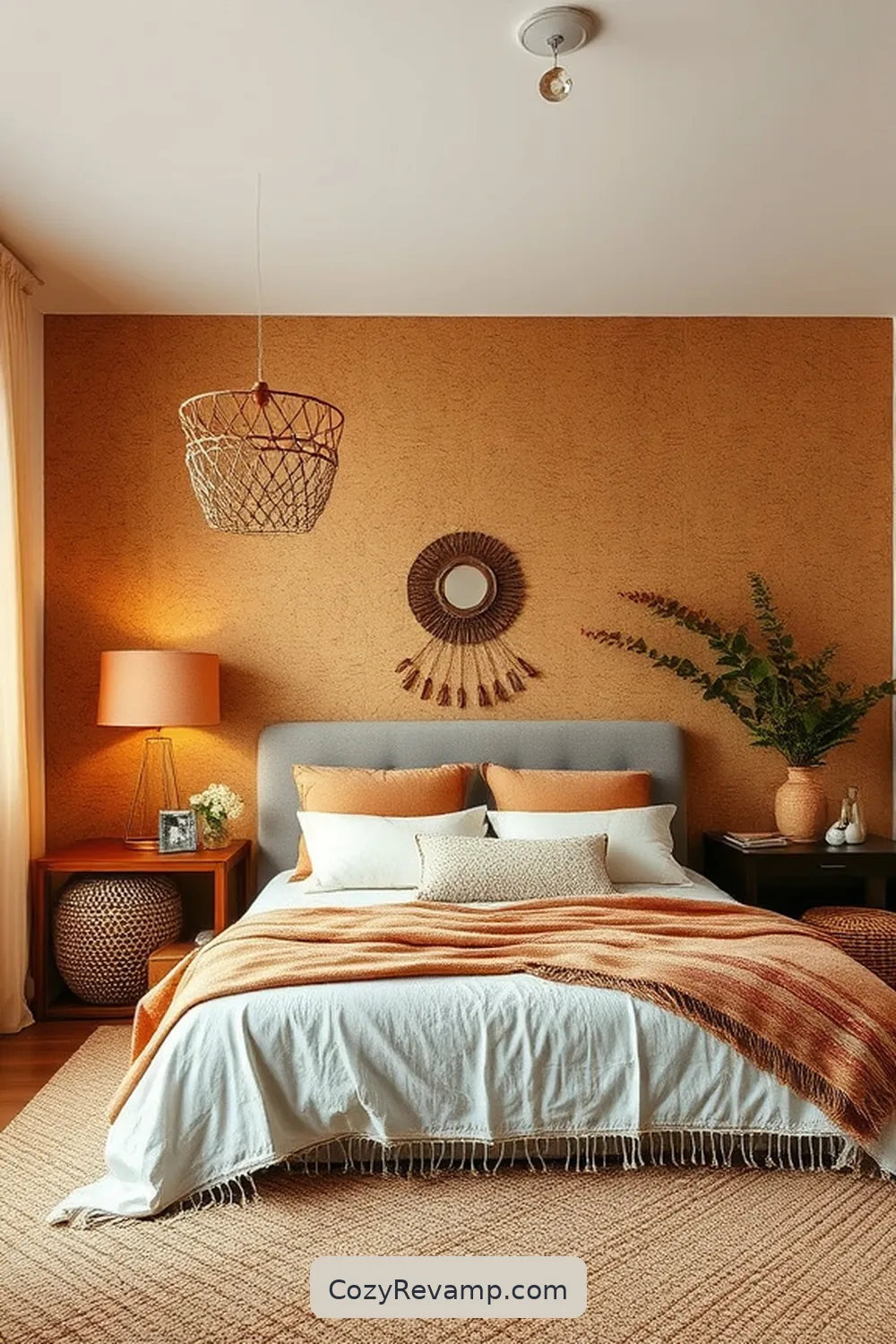 25 Ways to Incorporate Cork Material in Your Bohemian Bedroom 2 Cork Wall Panels for Texture for 25 Ways to Incorporate Cork Material in Your Bohemian Bedroom