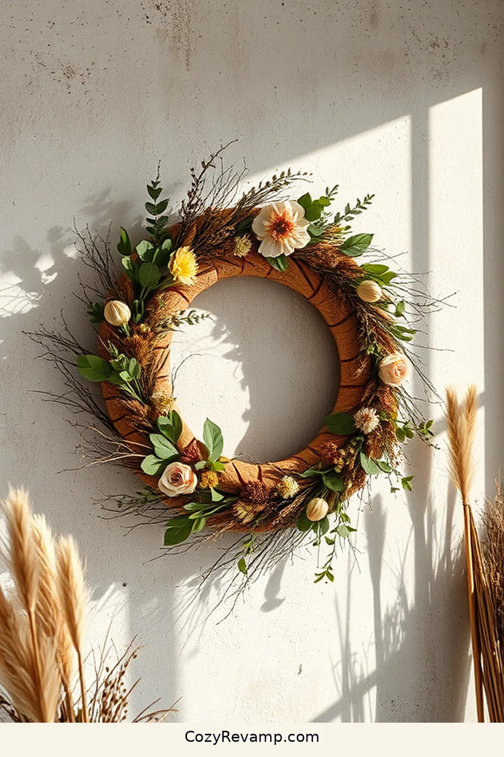 25 Ways to Incorporate Cork Material in Your Bohemian Bedroom 26 Cork Wreaths for Seasonal Decor for 25 Ways to Incorporate Cork Material in Your Bohemian Bedroom