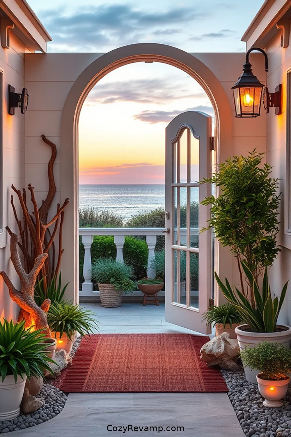 Best Materials for Coastal Entryway With Solar-Powered Lights 7 Incorporating Natural Elements for Best Materials for Coastal Entryway With Solar-Powered Lights
