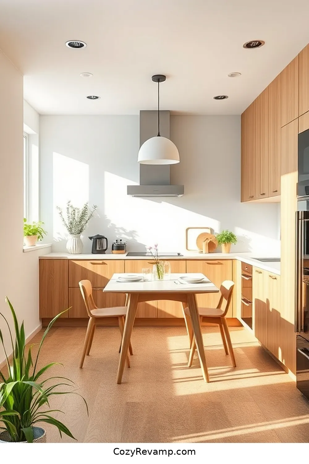 Choosing Eco-Friendly Flooring Solutions for Best Materials for a Scandinavian Kitchen With Solar-Powered Lights