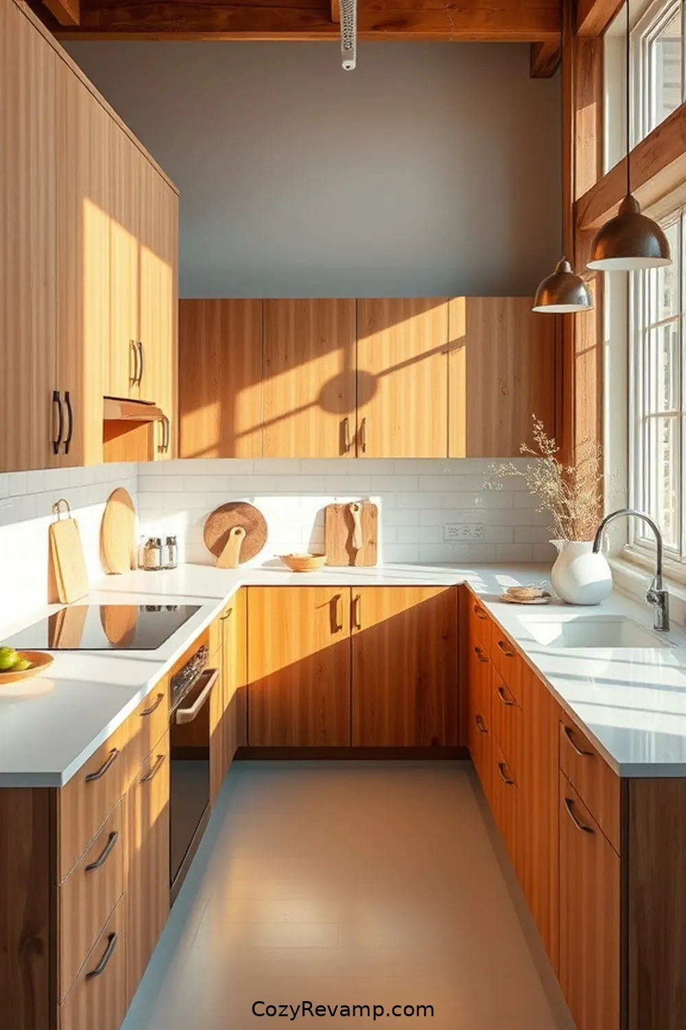 Harmonizing Materials With Solar Light Features for Best Materials for a Scandinavian Kitchen With Solar-Powered Lights