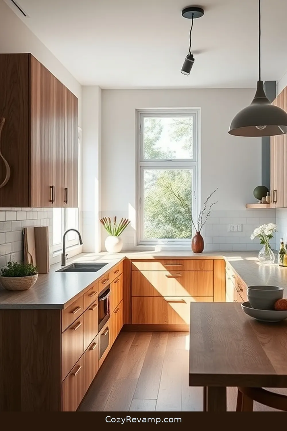 Sustainable Wood Options for Cabinets and Countertops for Best Materials for a Scandinavian Kitchen With Solar-Powered Lights