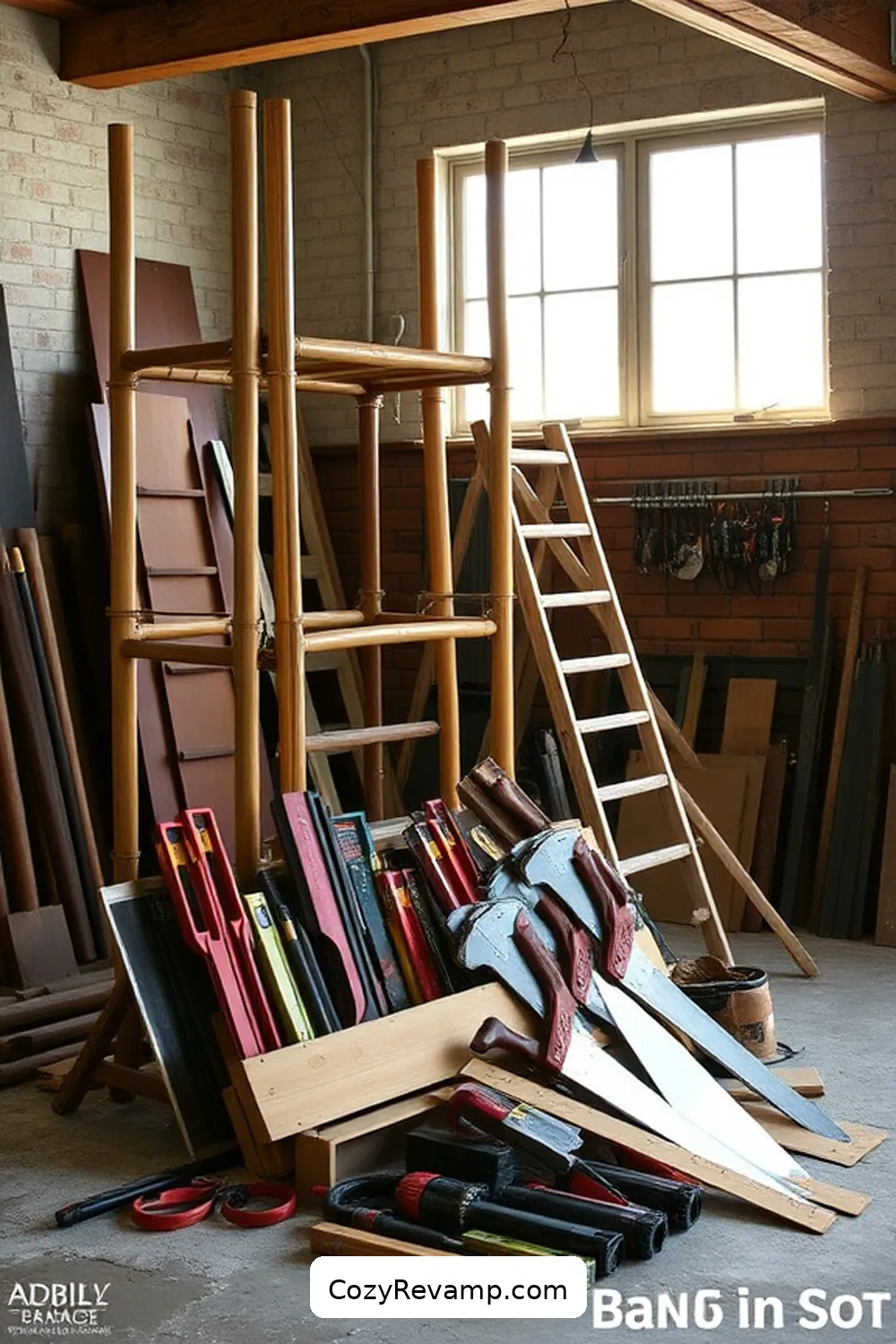 Build a Rustic Garage With Bamboo Materials 6 Essential Tools and Equipment for Construction for Build a Rustic Garage With Bamboo Materials