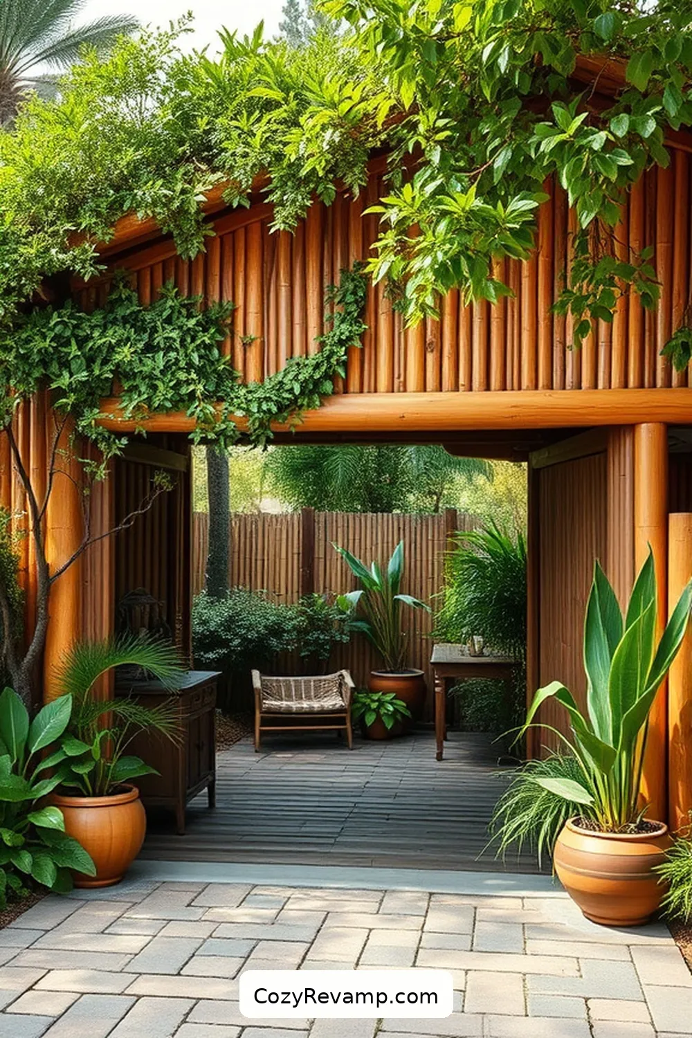 Build a Rustic Garage With Bamboo Materials 9 Incorporating Natural Elements Into Your Design for Build a Rustic Garage With Bamboo Materials