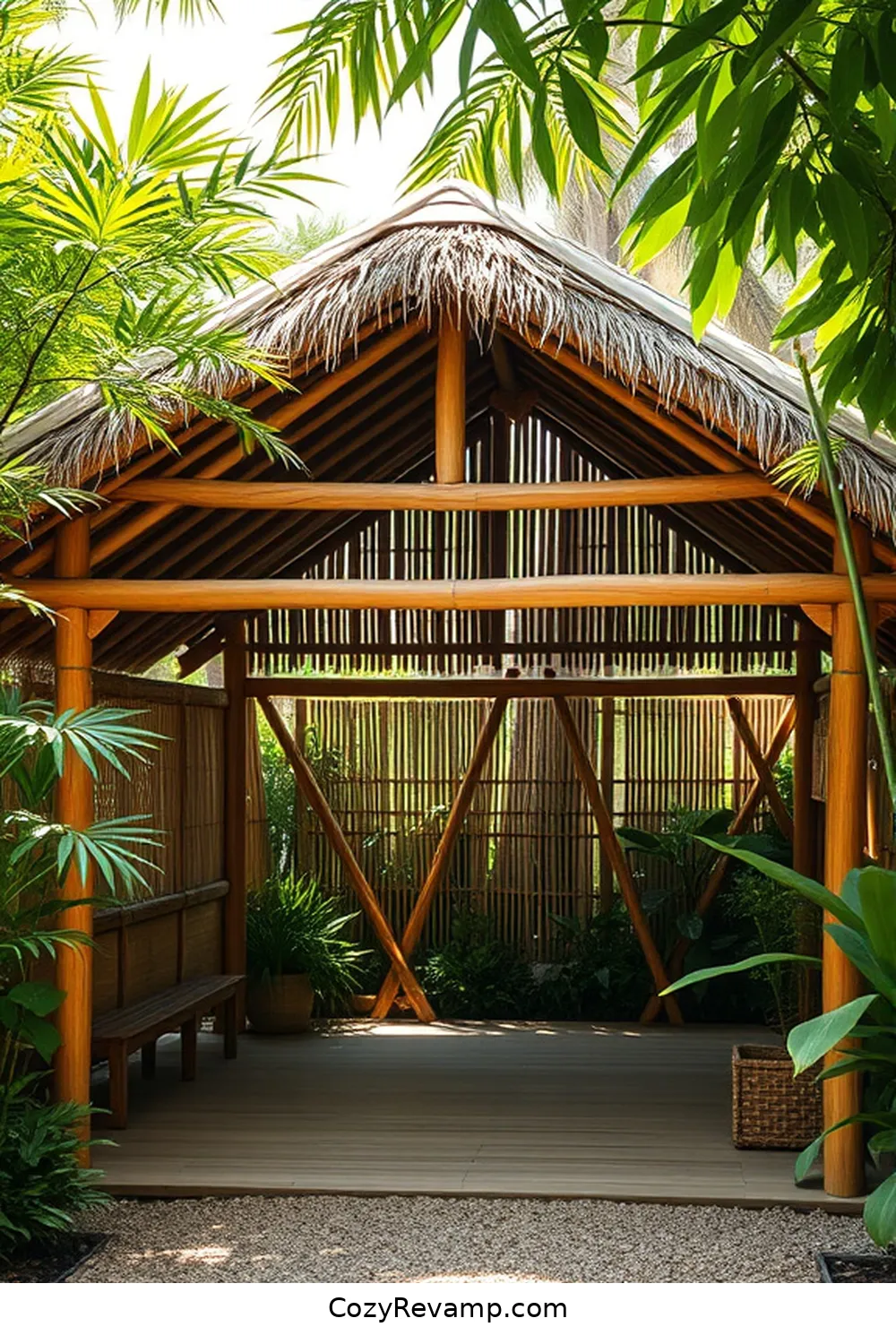 Build a Rustic Garage With Bamboo Materials 16 Inspiring Examples of Bamboo Garages for Build a Rustic Garage With Bamboo Materials