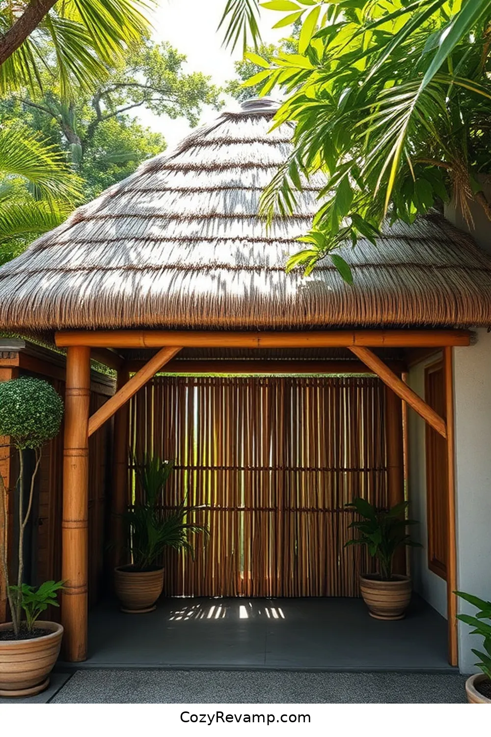 Build a Rustic Garage With Bamboo Materials 10 Sustainable Roofing Options for Bamboo Garages for Build a Rustic Garage With Bamboo Materials