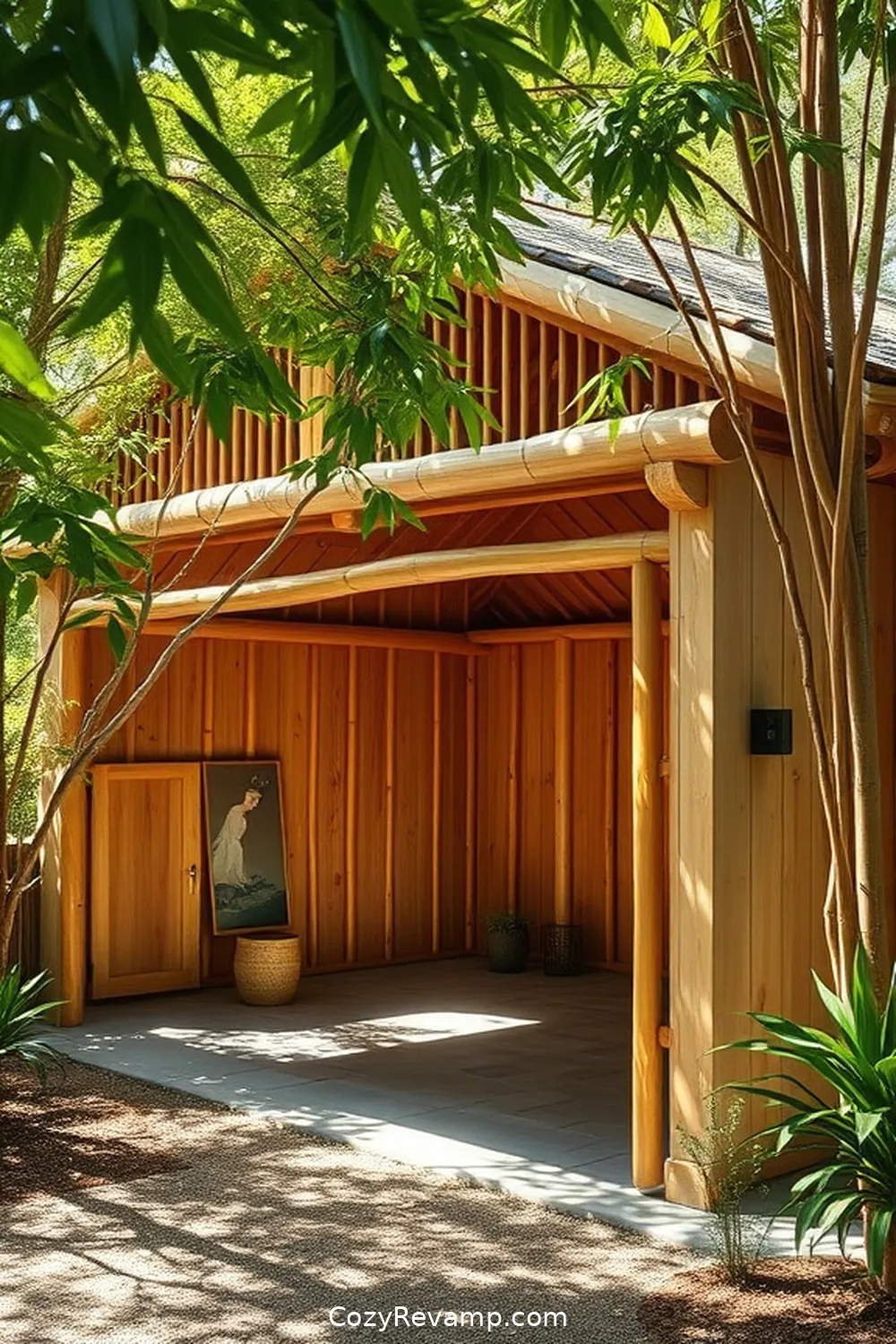 Build a Rustic Garage With Bamboo Materials 2 Understanding Bamboo as a Building Material for Build a Rustic Garage With Bamboo Materials