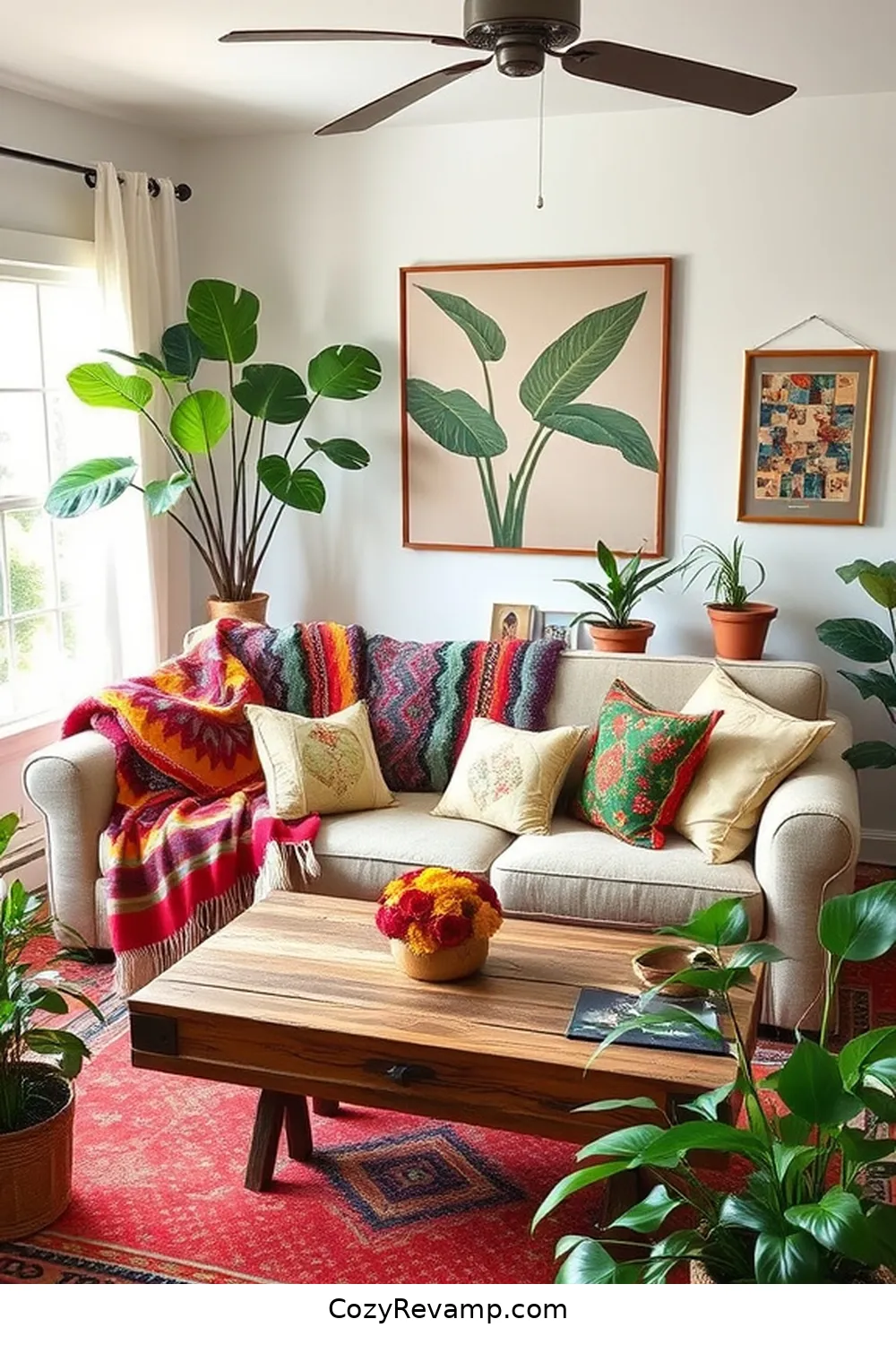 Crafting a Bohemian Living Room With Upcycled Fabric Material 9 Upcycling Vintage Blankets and Throws for Crafting a Bohemian Living Room With Upcycled Fabric Material