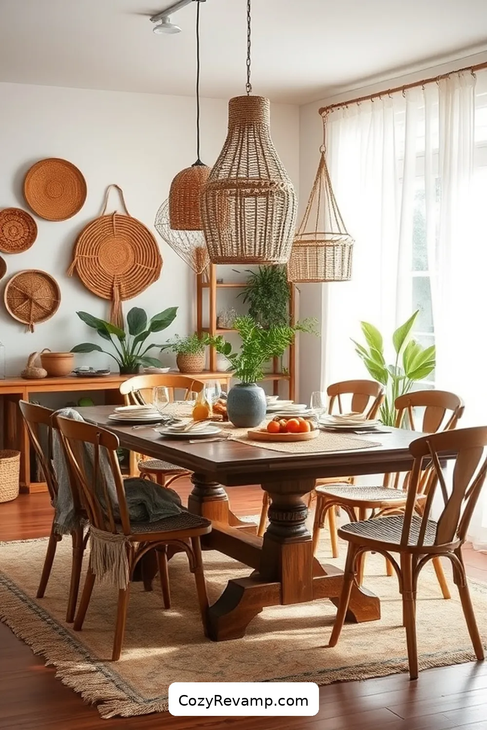 The Importance of Natural Fibers for Create a Bohemian Dining Room With Natural Fibers