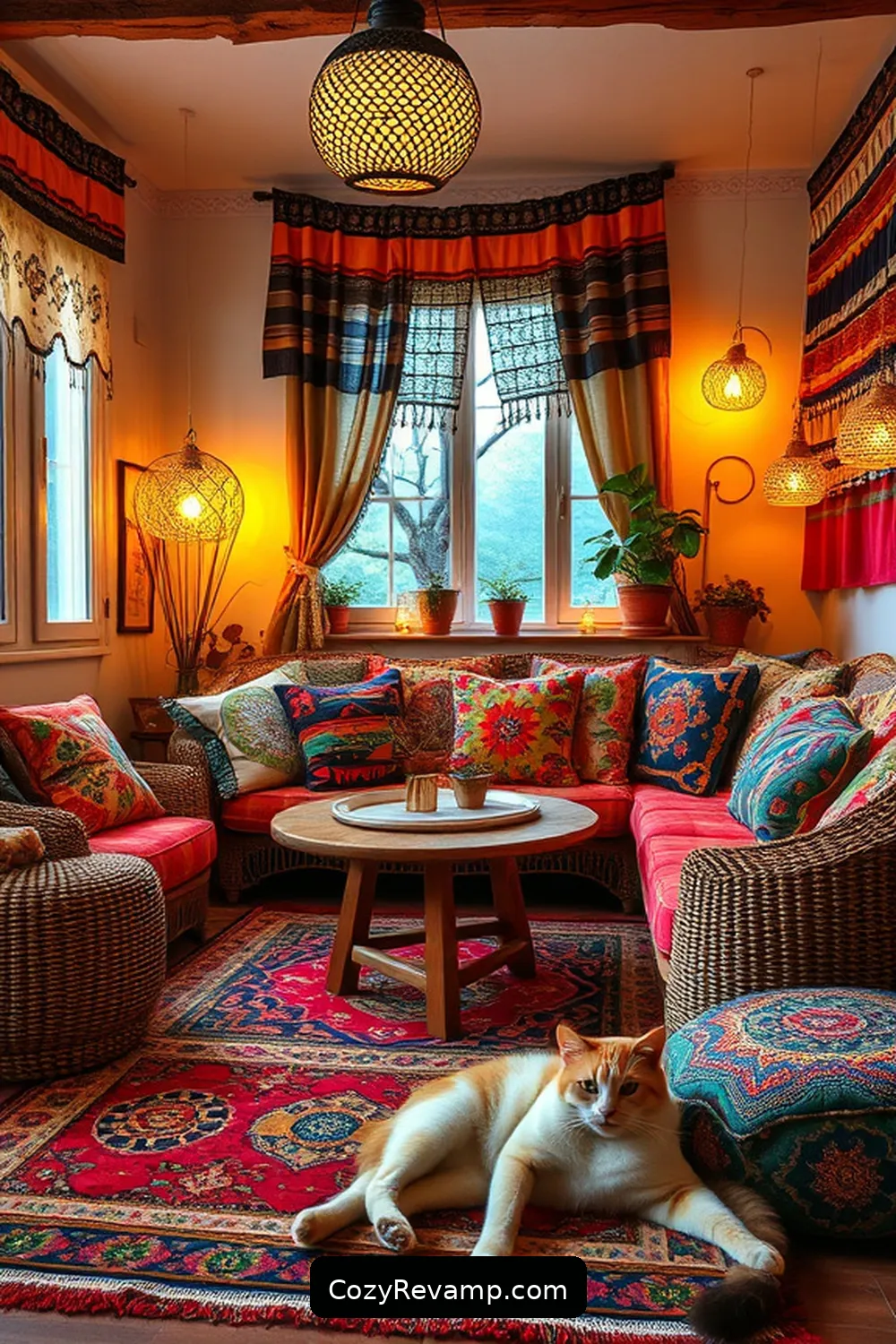 Create a Bohemian Living Room With Solar-Powered Lights 3 The Benefits of Solar-Powered Lighting for Create a Bohemian Living Room With Solar-Powered Lights