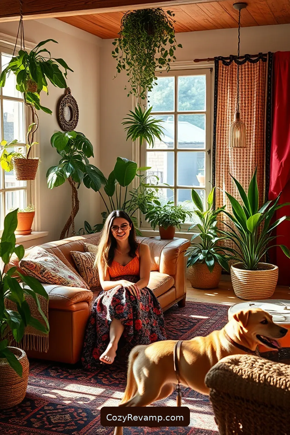 Create a Bohemian Living Room With Solar-Powered Lights 2 Understanding the Bohemian Aesthetic for Create a Bohemian Living Room With Solar-Powered Lights
