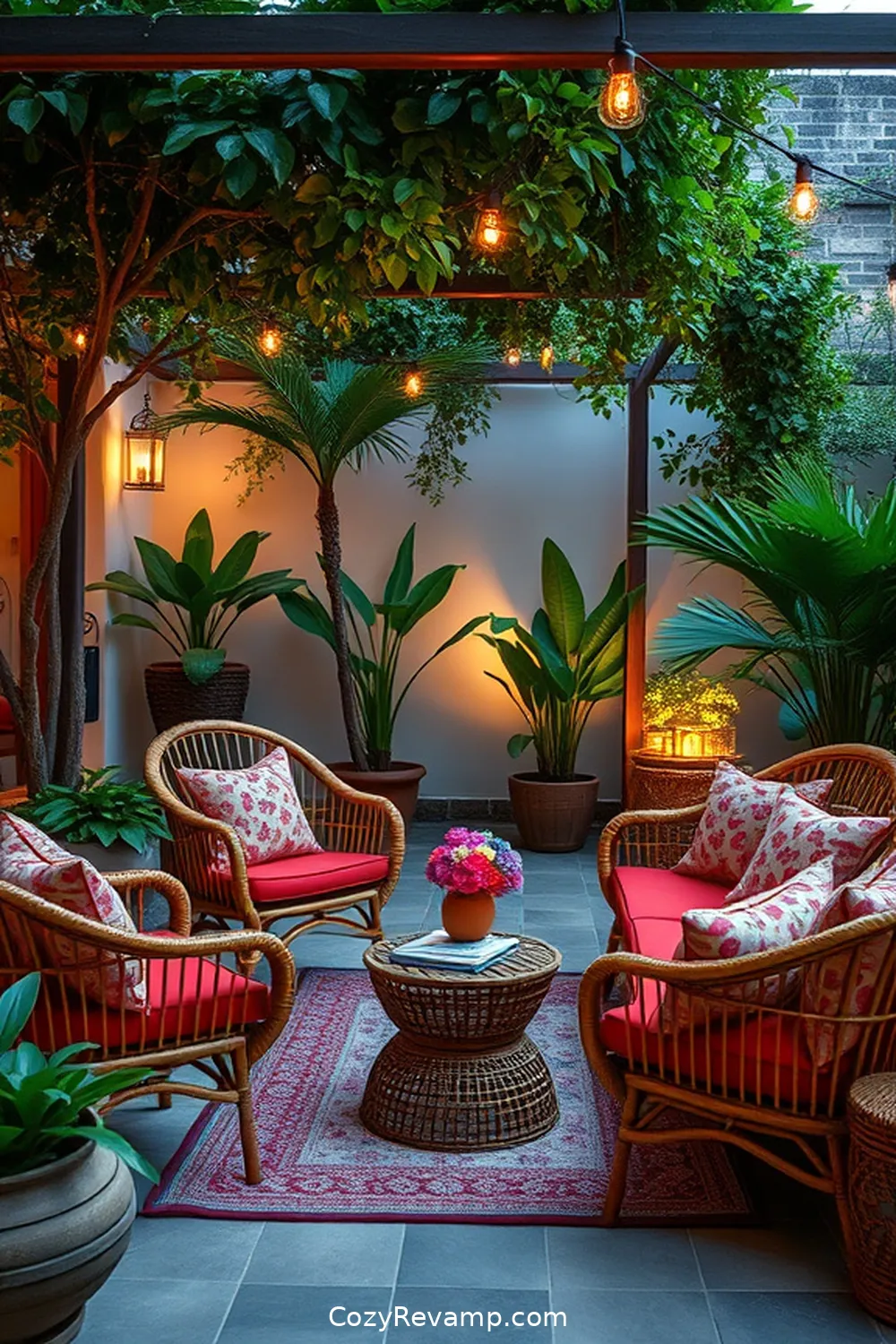 Create a Bohemian Outdoor Patio With Bamboo Material 4 Choosing the Right Bamboo Furniture for Create a Bohemian Outdoor Patio With Bamboo Material