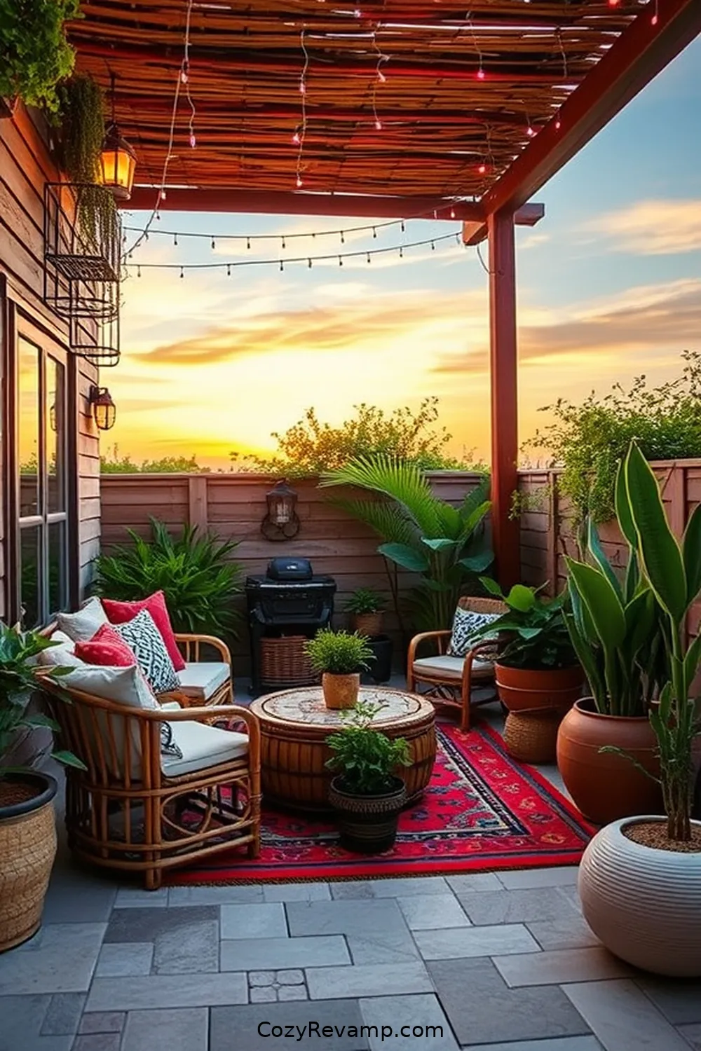 Create a Bohemian Outdoor Patio With Bamboo Material 5 DIY Bamboo Decor Ideas for Create a Bohemian Outdoor Patio With Bamboo Material