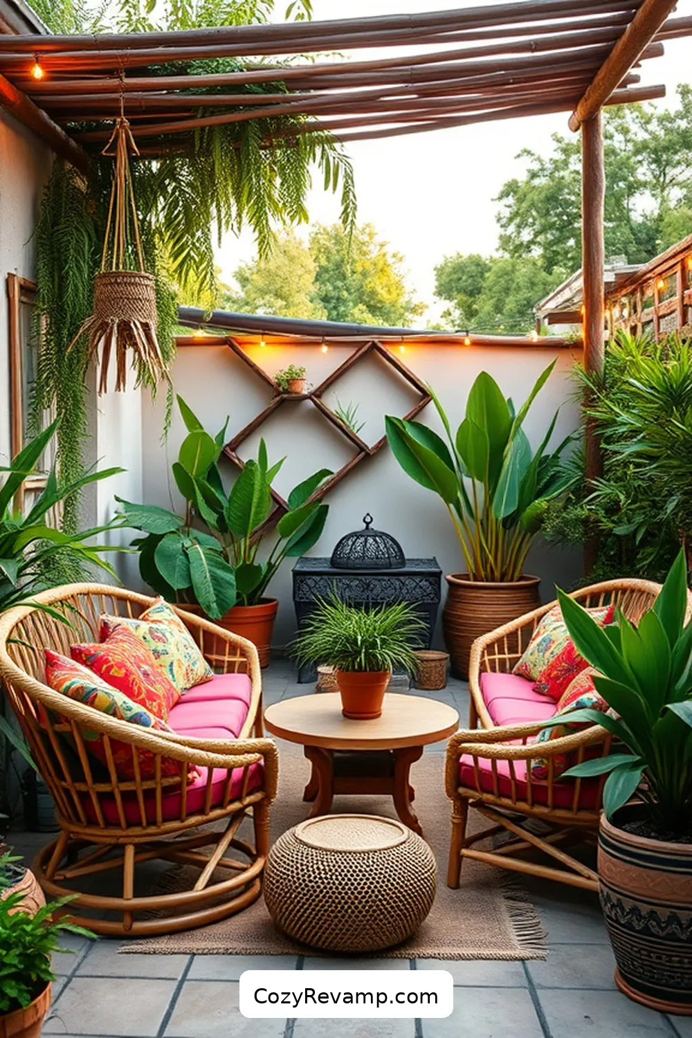 Create a Bohemian Outdoor Patio With Bamboo Material 3 The Benefits of Using Bamboo in Outdoor Spaces for Create a Bohemian Outdoor Patio With Bamboo Material