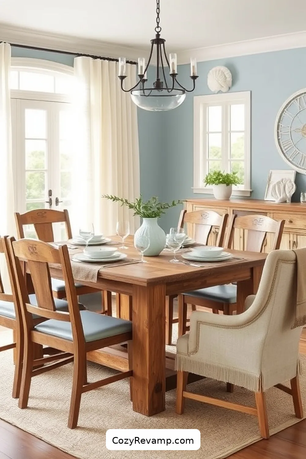 Create a Coastal Dining Room With Reclaimed Materials 3 Designing the Perfect Coastal Color Palette for Create a Coastal Dining Room With Reclaimed Materials