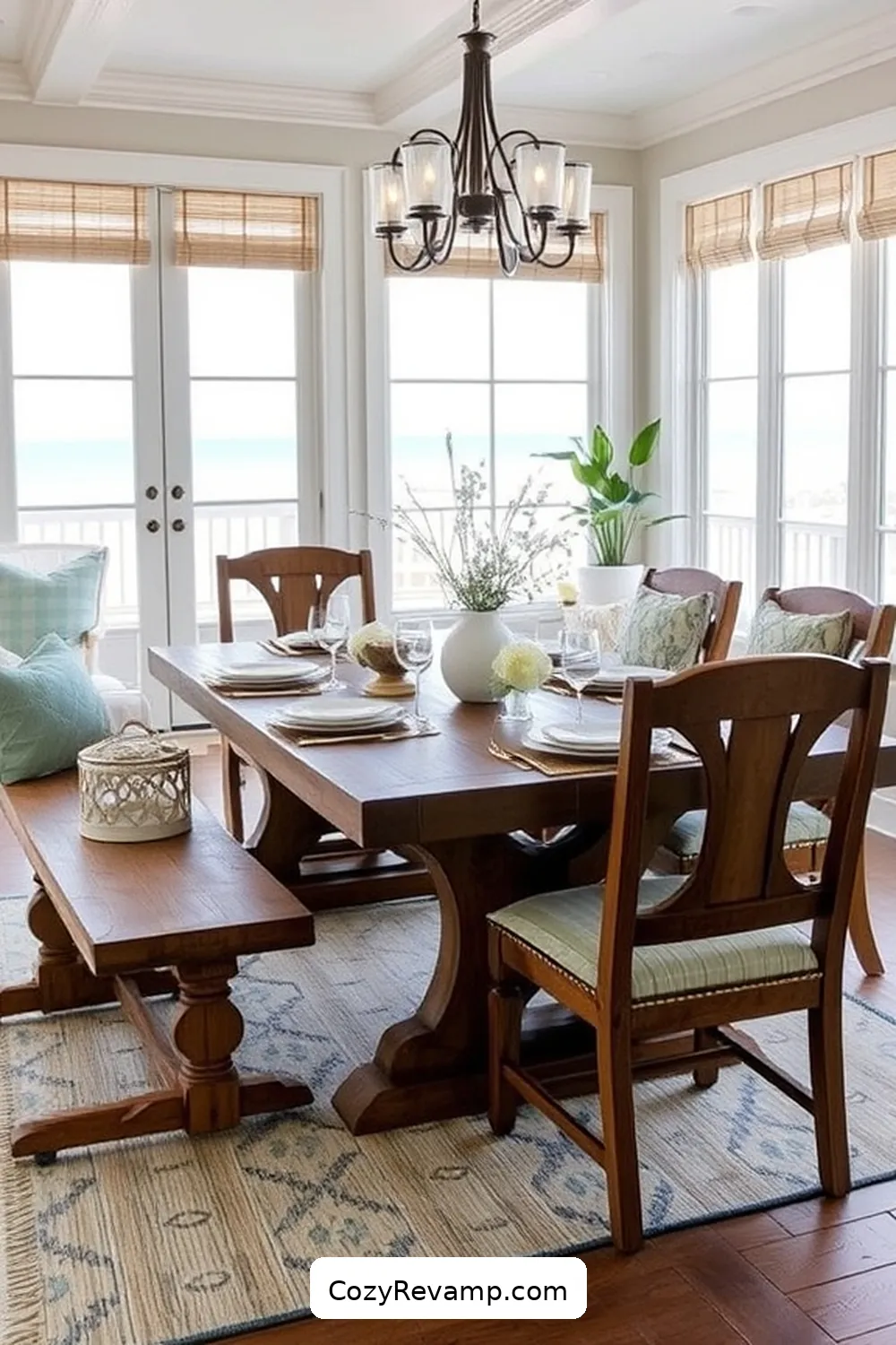 Create a Coastal Dining Room With Reclaimed Materials 4 Furniture Ideas for a Coastal Dining Room for Create a Coastal Dining Room With Reclaimed Materials