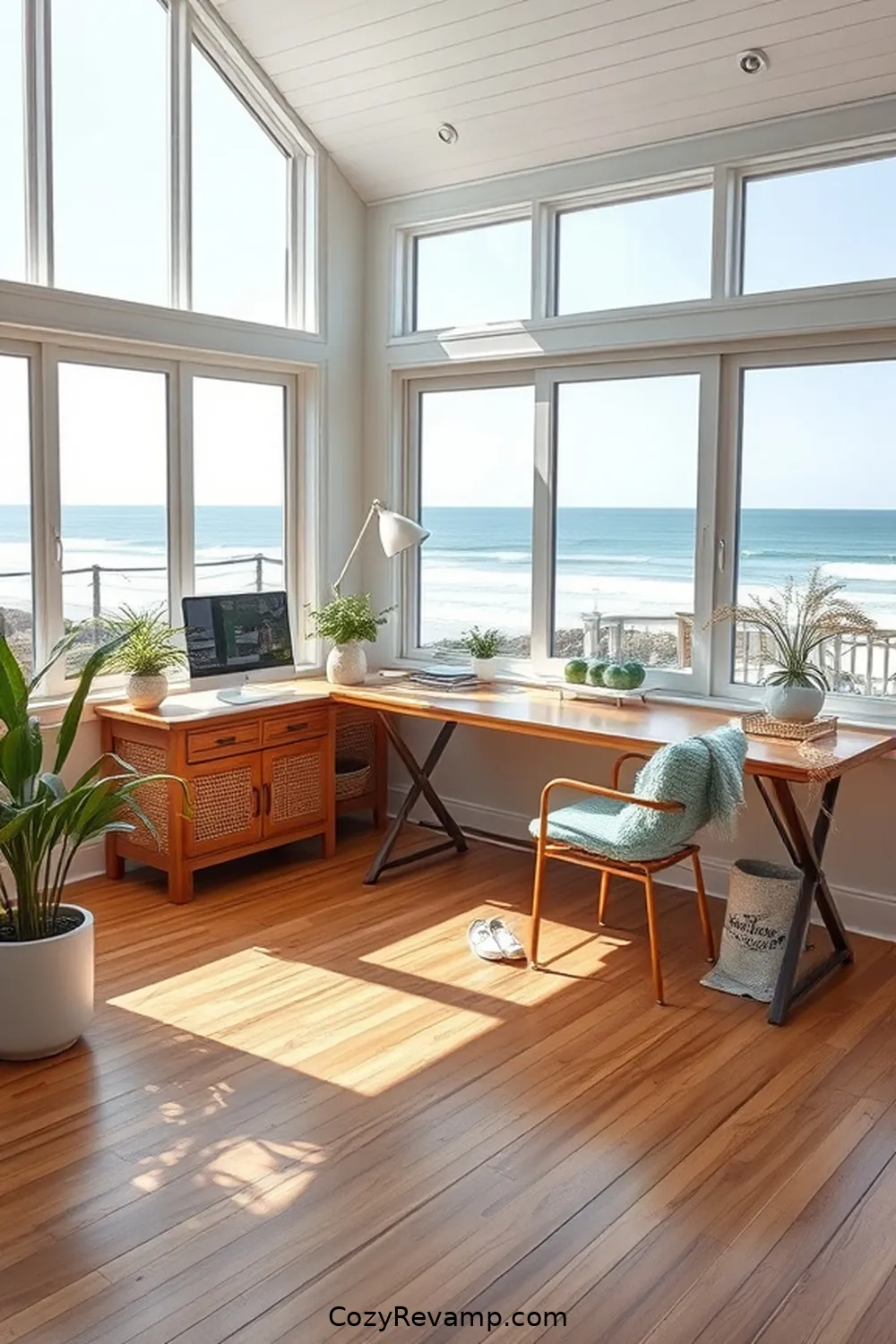Create a Coastal Home Office With Bamboo Materials 6 Bamboo Flooring: A Coastal Touch Underfoot for Create a Coastal Home Office With Bamboo Materials
