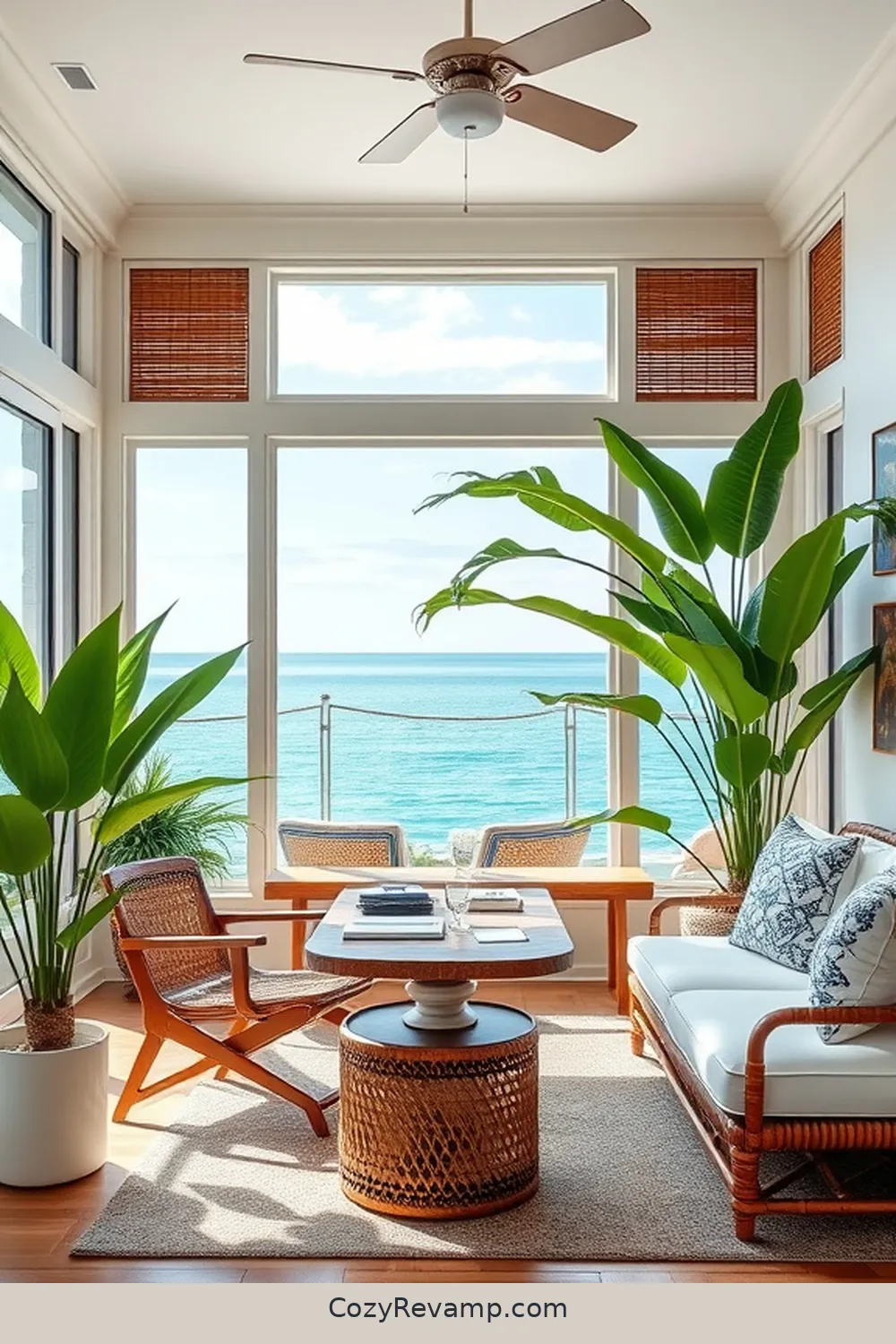 Create a Coastal Home Office With Bamboo Materials 2 The Benefits of Bamboo in Home Office Design for Create a Coastal Home Office With Bamboo Materials