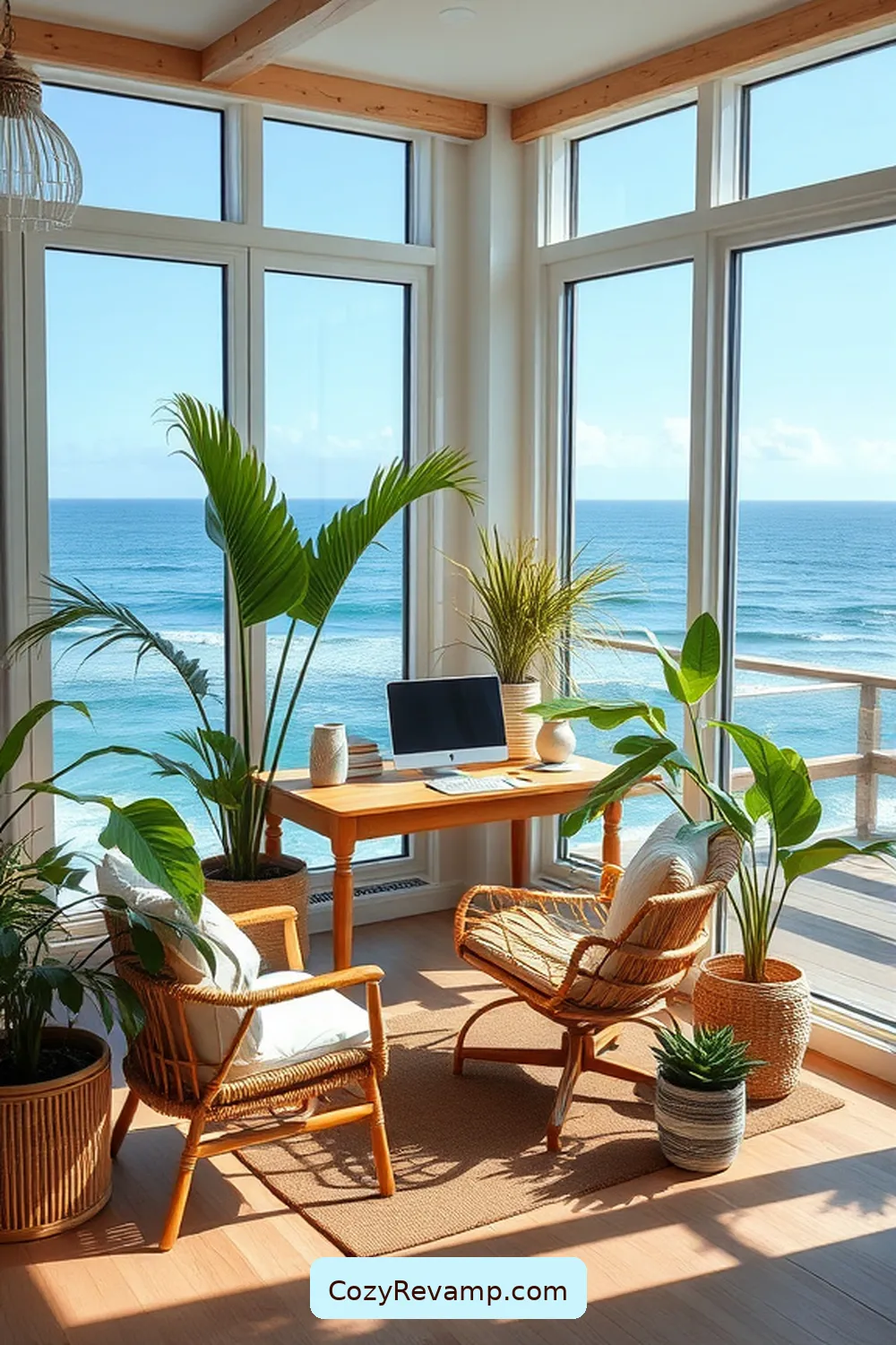 Create a Coastal Home Office With Bamboo Materials 16 Tips for Maintaining Bamboo in Your Home Office for Create a Coastal Home Office With Bamboo Materials