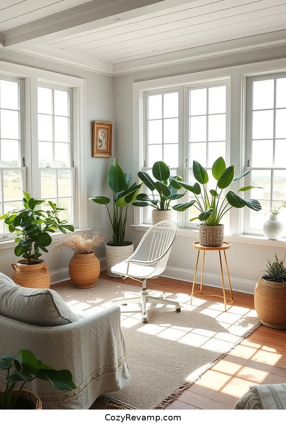 Maintaining a Sustainable Workspace for Create a Coastal Home Office With Upcycled Fabric Materials