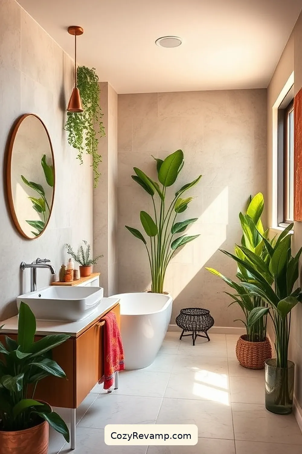 Benefits of Using Upcycled Fabric for Create a Mid-Century Modern Bathroom With Upcycled Fabric