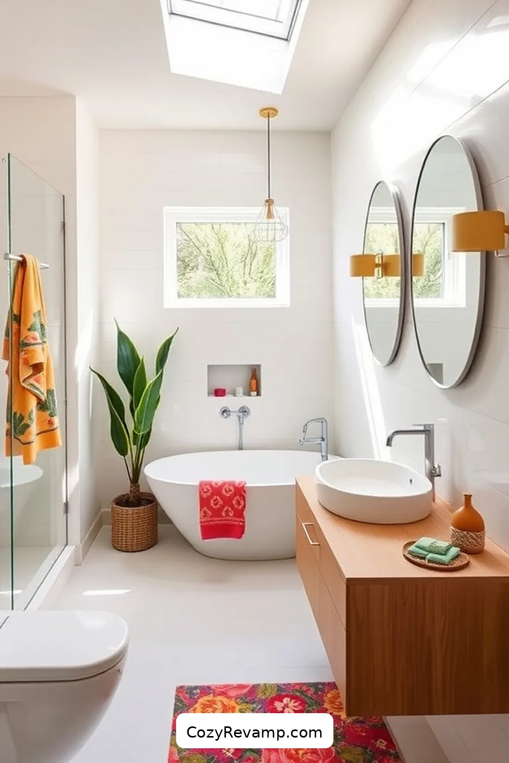 Understanding Mid-Century Modern Design Principles for Create a Mid-Century Modern Bathroom With Upcycled Fabric