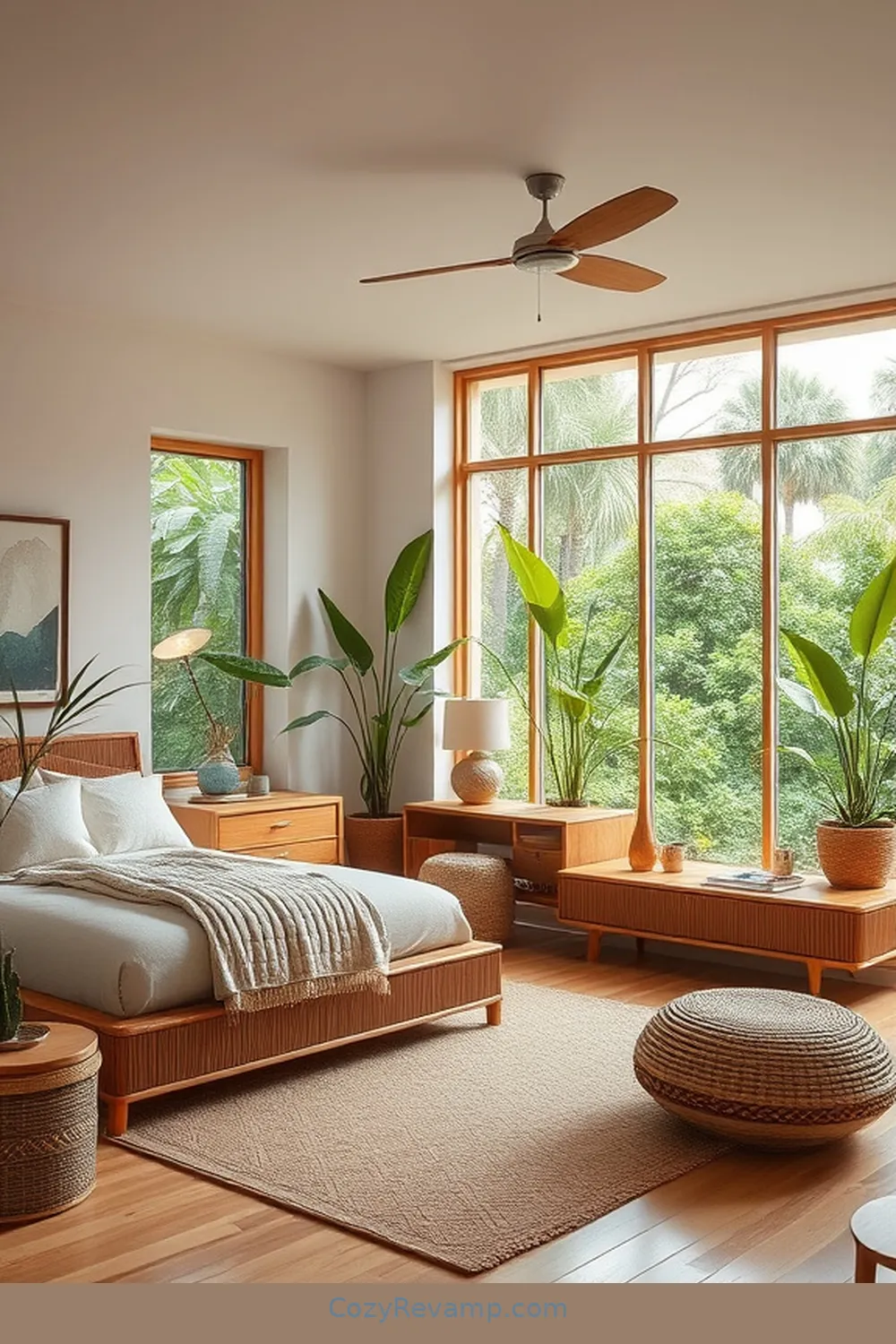 Create a Mid-Century Modern Bedroom With Bamboo Materials 3 The Benefits of Using Bamboo in Interior Design for Create a Mid-Century Modern Bedroom With Bamboo Materials