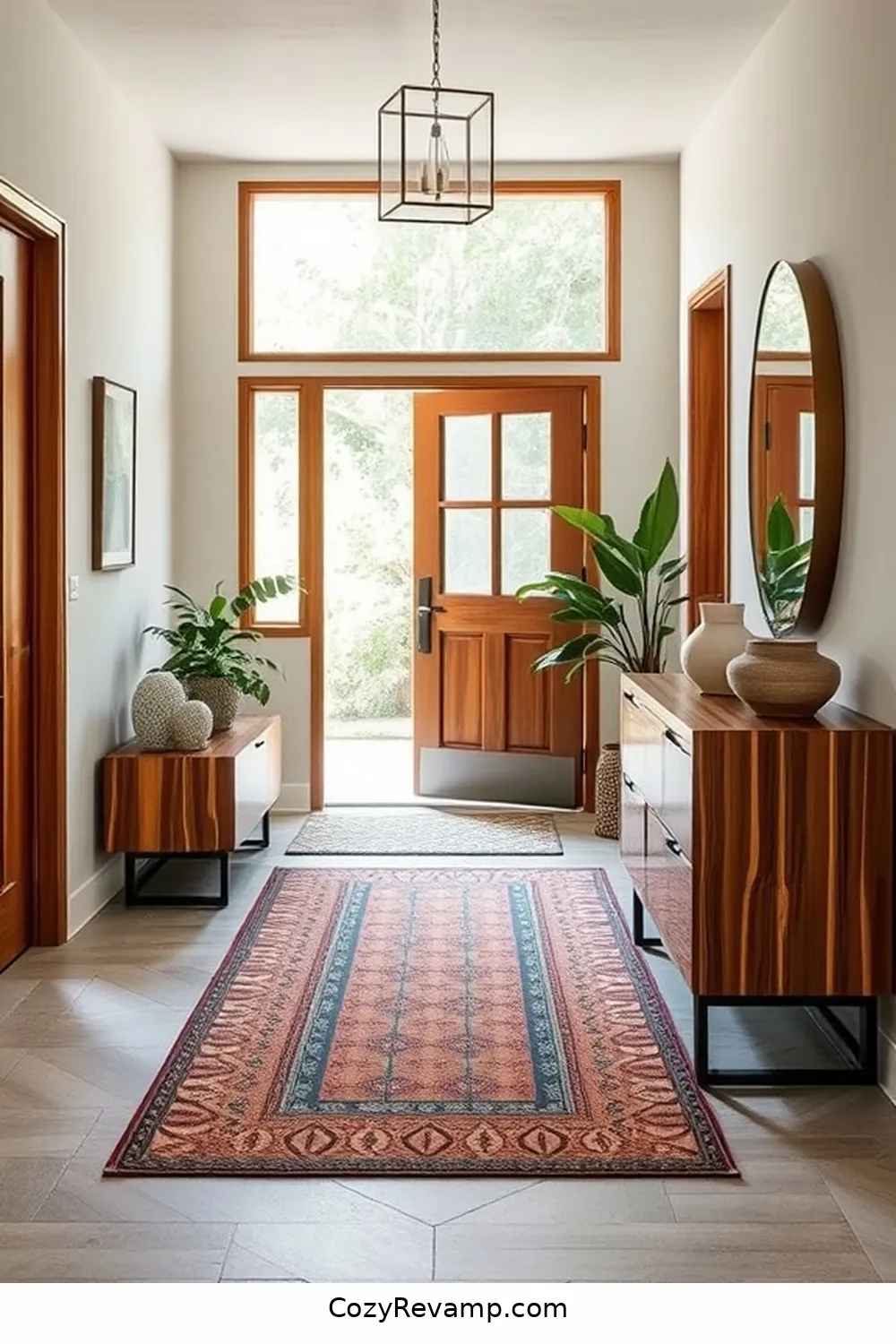 Create a Mid-Century Modern Entryway With Recycled Wood Material 6 Designing a Functional Entryway Layout for Create a Mid-Century Modern Entryway With Recycled Wood Material