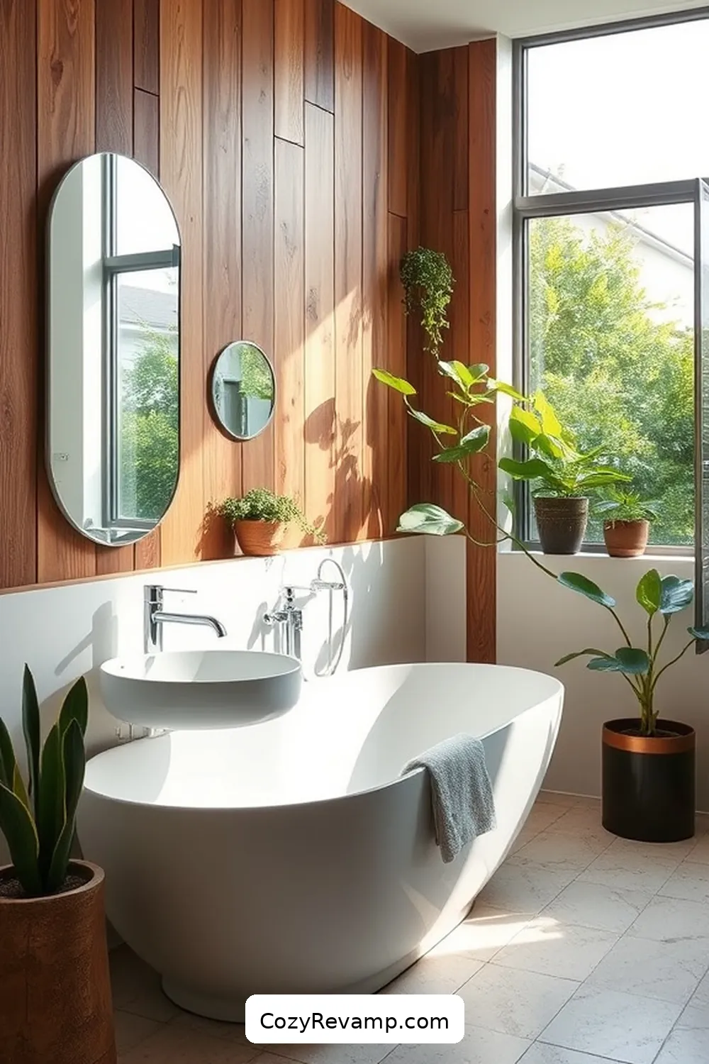 Designing a Relaxing Atmosphere for Create a Minimalist Bathroom With Reclaimed Materials