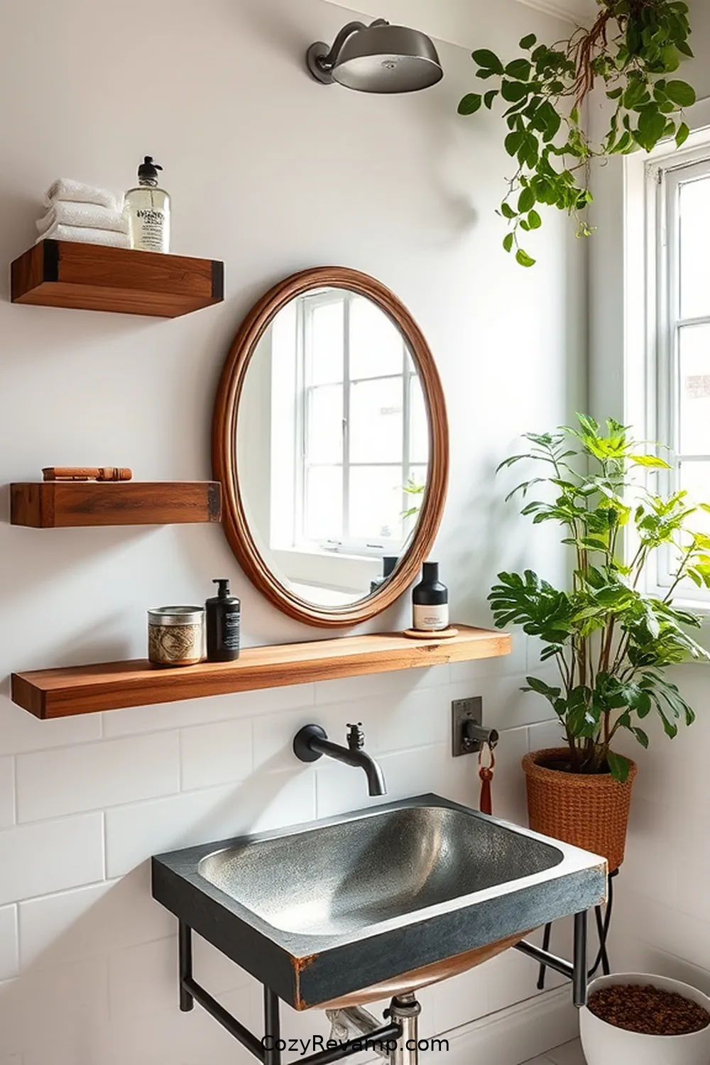 Upcycling Decor for a Unique Touch for Create a Minimalist Bathroom With Reclaimed Materials