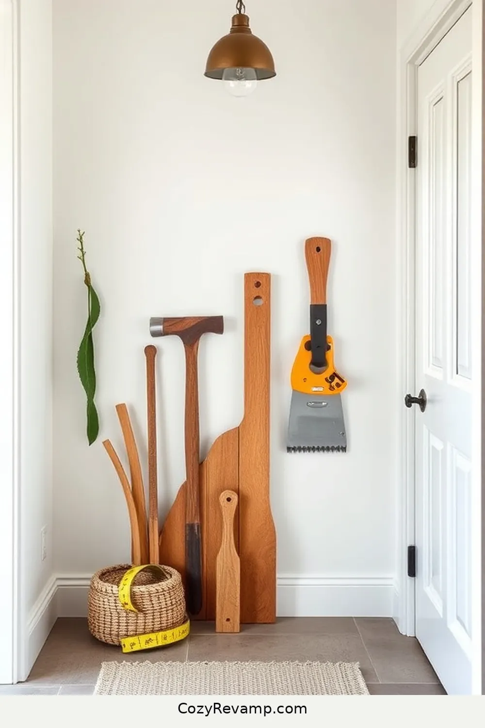 Essential Tools for Your DIY Project for Create a Minimalist Entryway With Recycled Wood Material