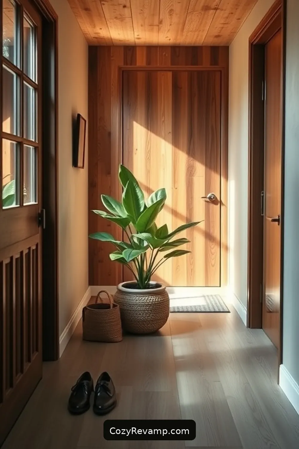 Personalizing Your Entryway Decor for Create a Minimalist Entryway With Recycled Wood Material