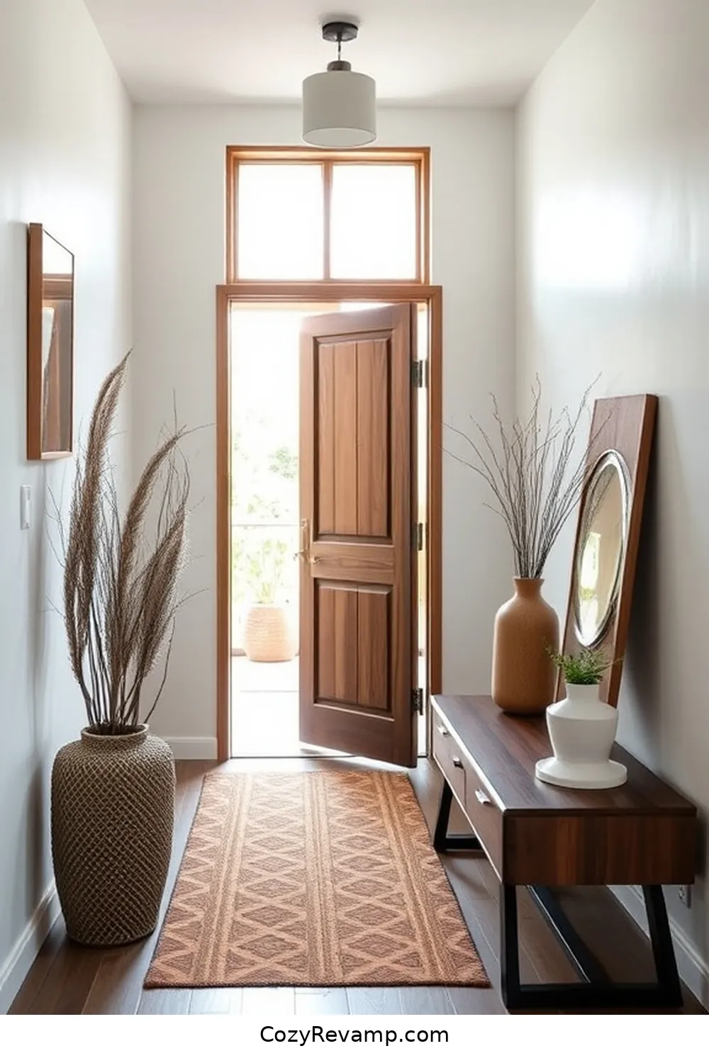 The Benefits of Using Recycled Wood for Create a Minimalist Entryway With Recycled Wood Material