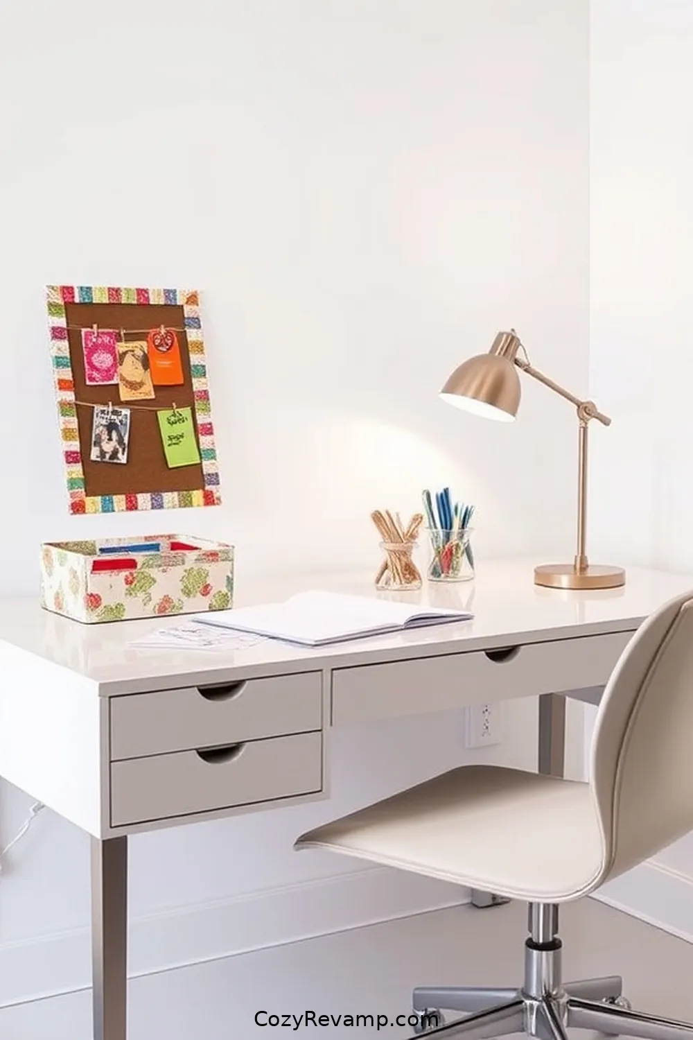 Transforming Vintage Tablecloths Into Desk Accessories for Create a Minimalist Home Office With Upcycled Fabric Materials