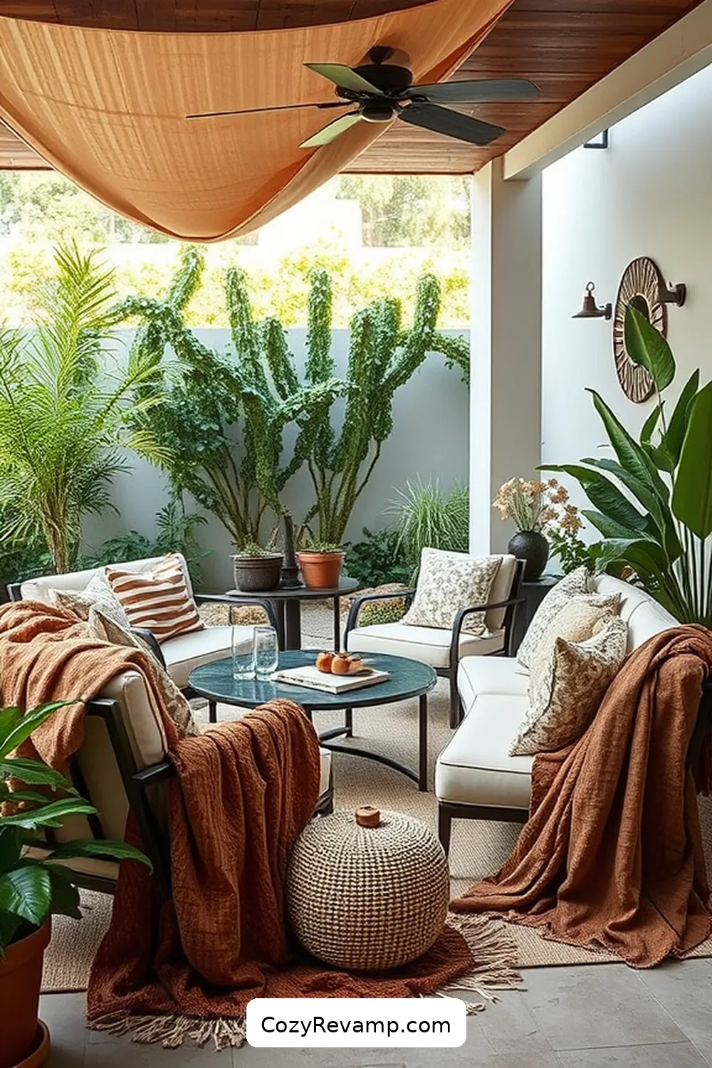 Create a Minimalist Outdoor Patio With Upcycled Fabric 2 Choosing the Right Upcycled Fabrics for Create a Minimalist Outdoor Patio With Upcycled Fabric