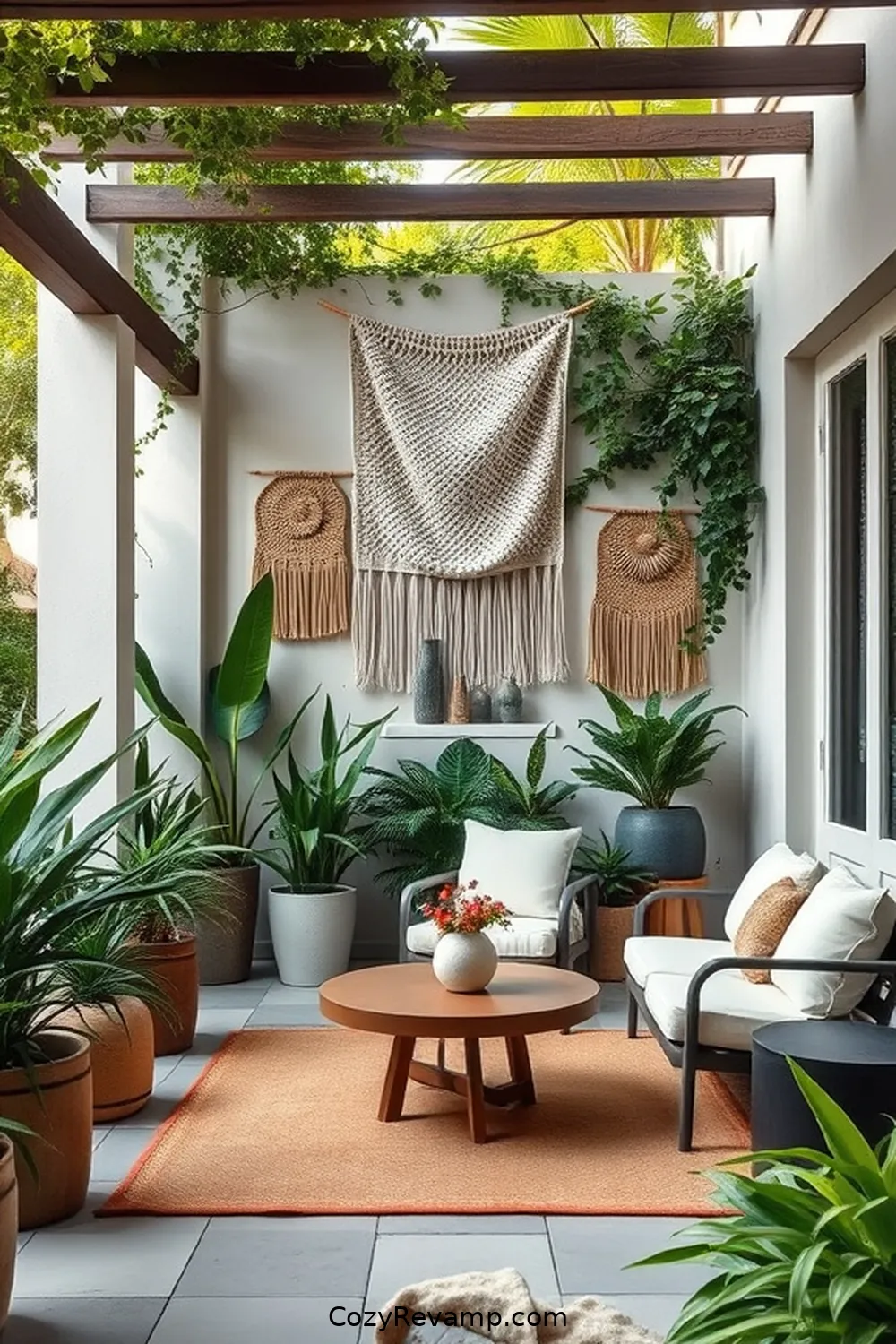 Create a Minimalist Outdoor Patio With Upcycled Fabric 5 Decorative Wall Hangings for Visual Interest for Create a Minimalist Outdoor Patio With Upcycled Fabric