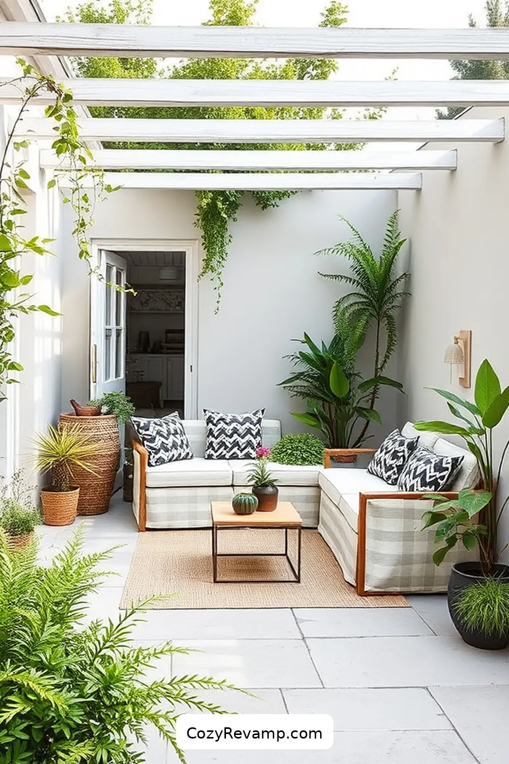 Create a Minimalist Outdoor Patio With Upcycled Fabric 9 Making Functional Storage Solutions for Create a Minimalist Outdoor Patio With Upcycled Fabric