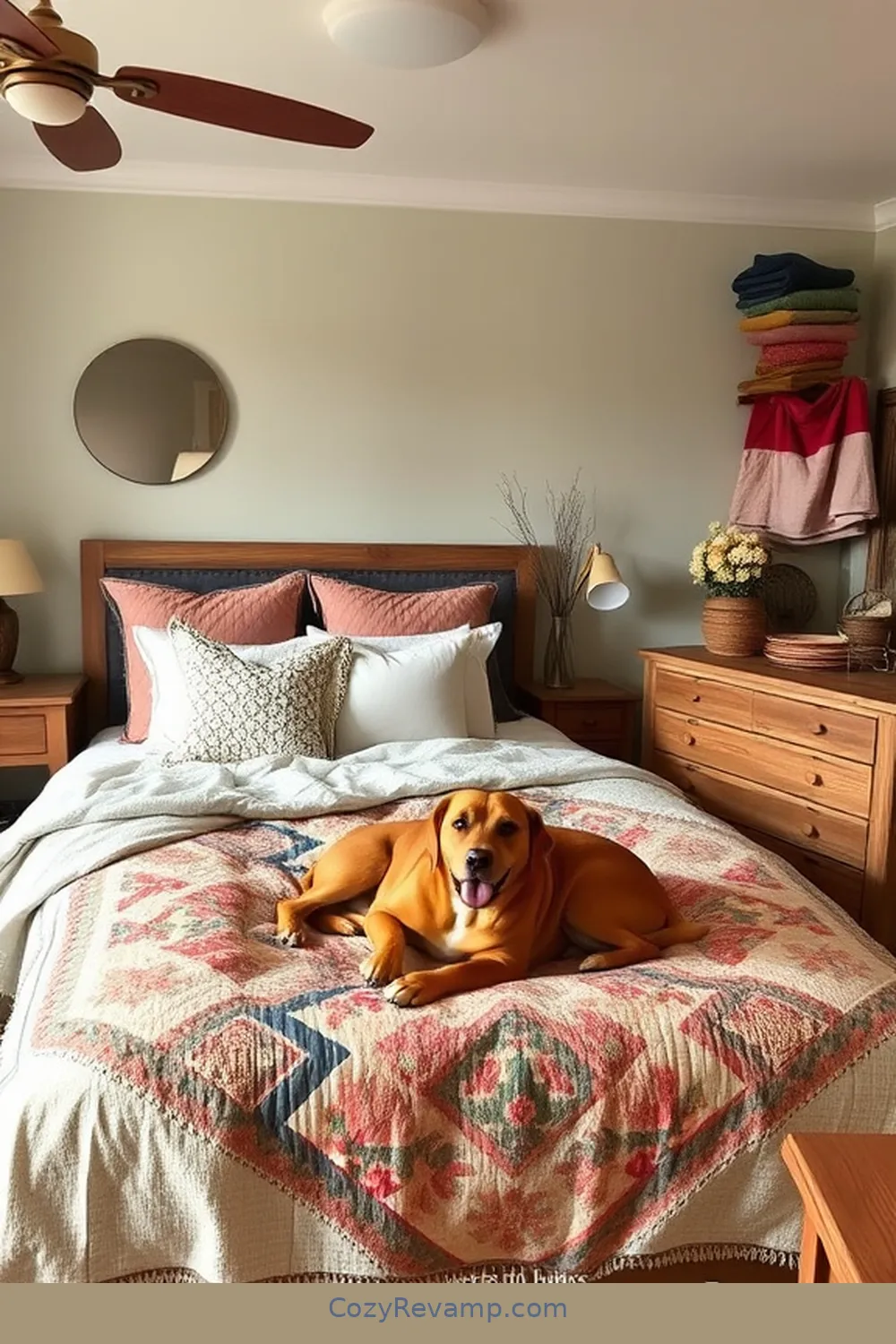 Create a Modern Farmhouse Bedroom With Upcycled Fabrics 6 Styling Tips for a Cohesive Look for Create a Modern Farmhouse Bedroom With Upcycled Fabrics